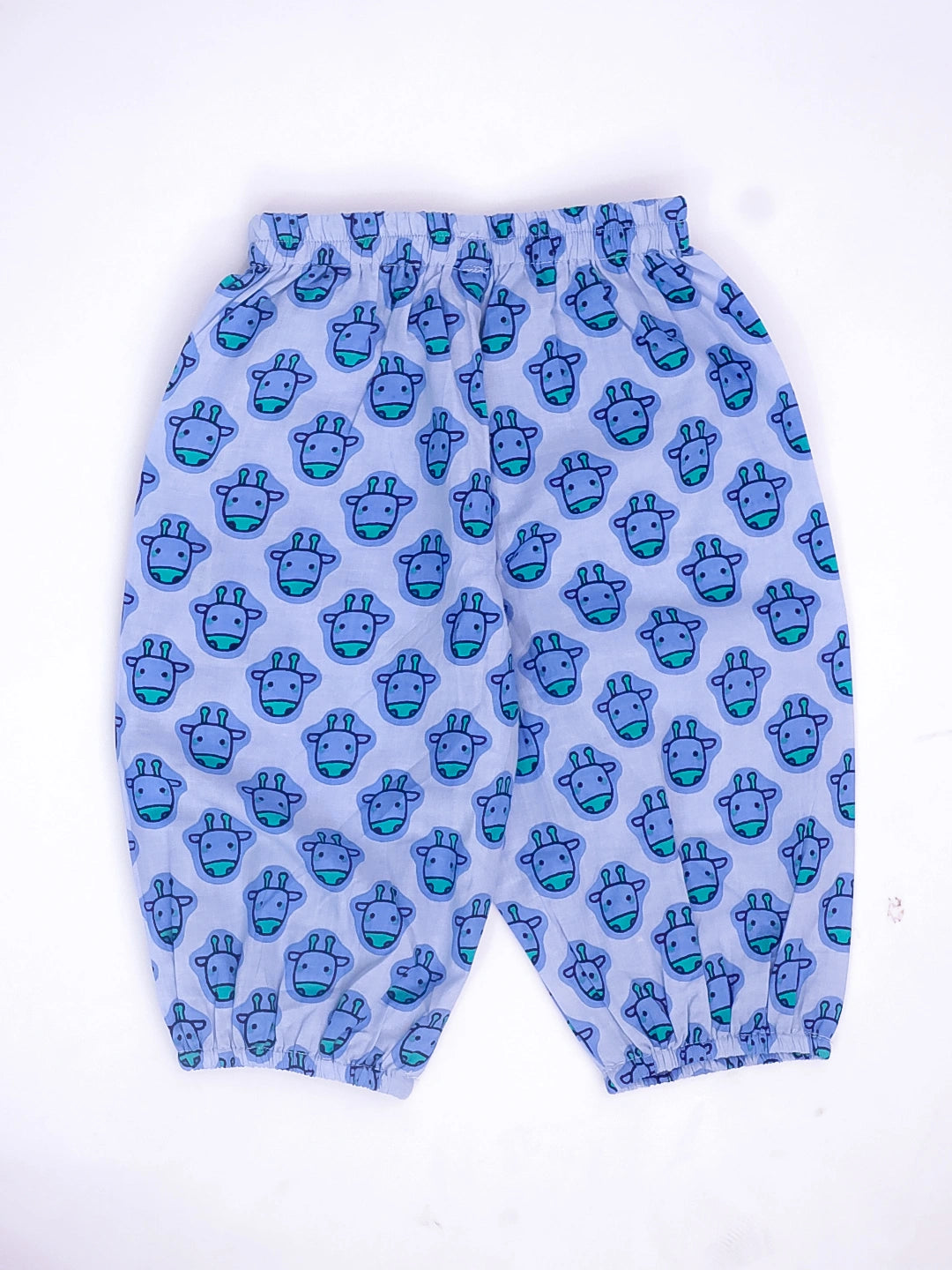 BownBee Short Sleeve Jhabla & Harem Set For Infant Girls