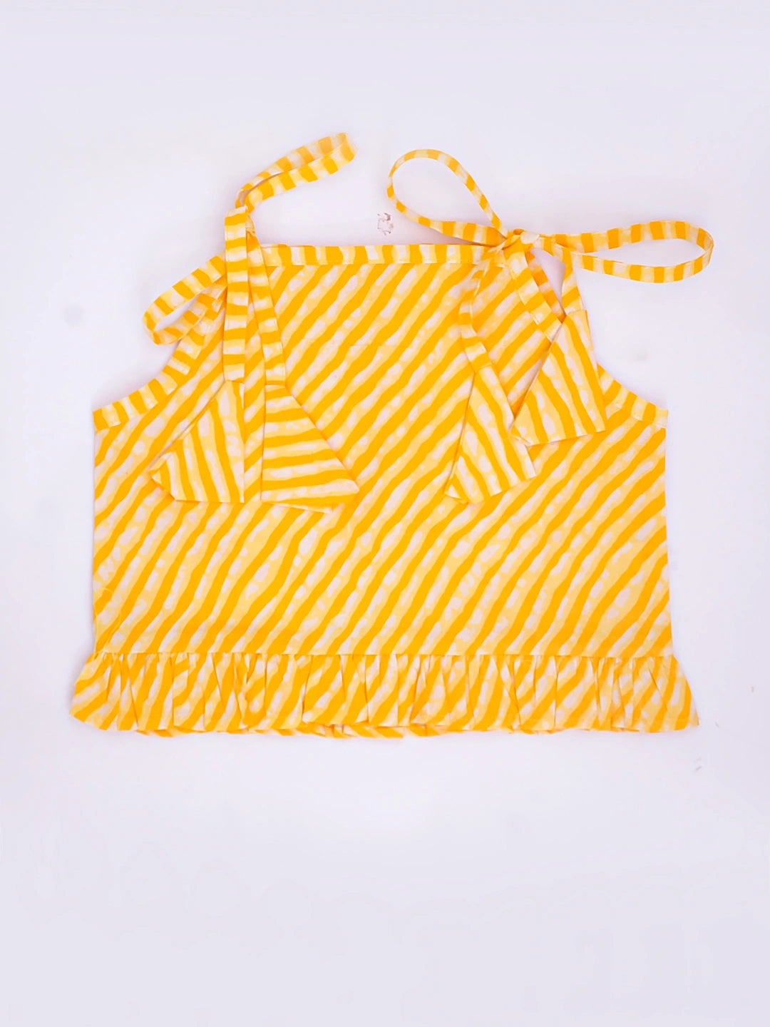 Bownbee Girls Cotton Clothing Set For Infants  - Printed - Yellow