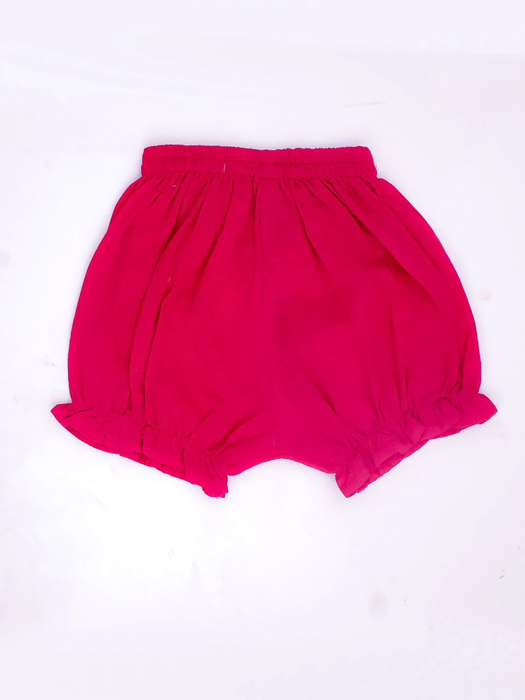 BownBee Full Sleeves Jhabla & Shorts Set For Infant Girls