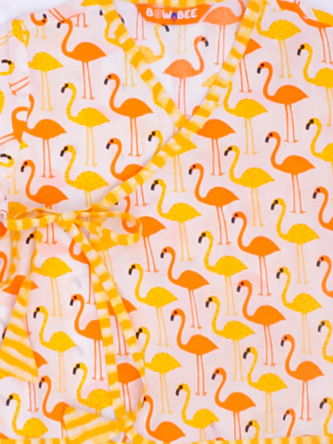 Bownbee Boys Cotton Clothing Set For Infants  - Printed - YELLOW