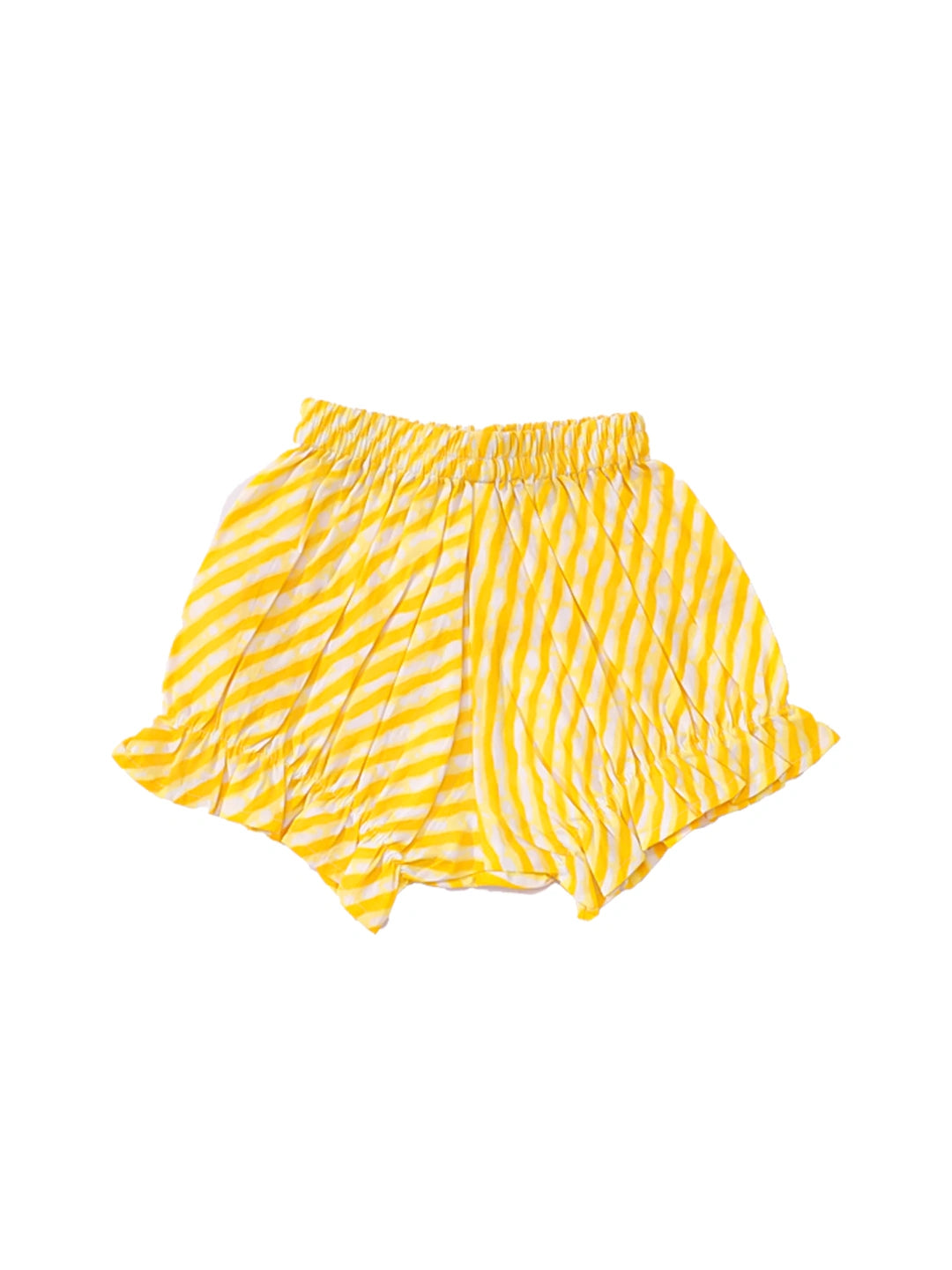 BownBee Full Sleeves Jhabla & Shorts Set For Infant Girls