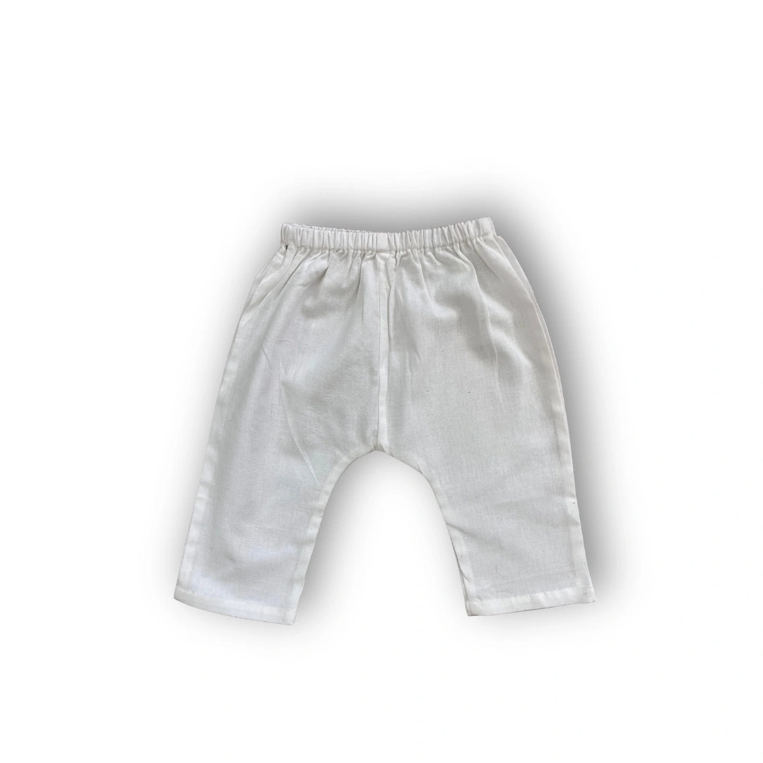 Bownbee Boys Cotton Kurta Pajama For Infants  - Animal Print - Pink