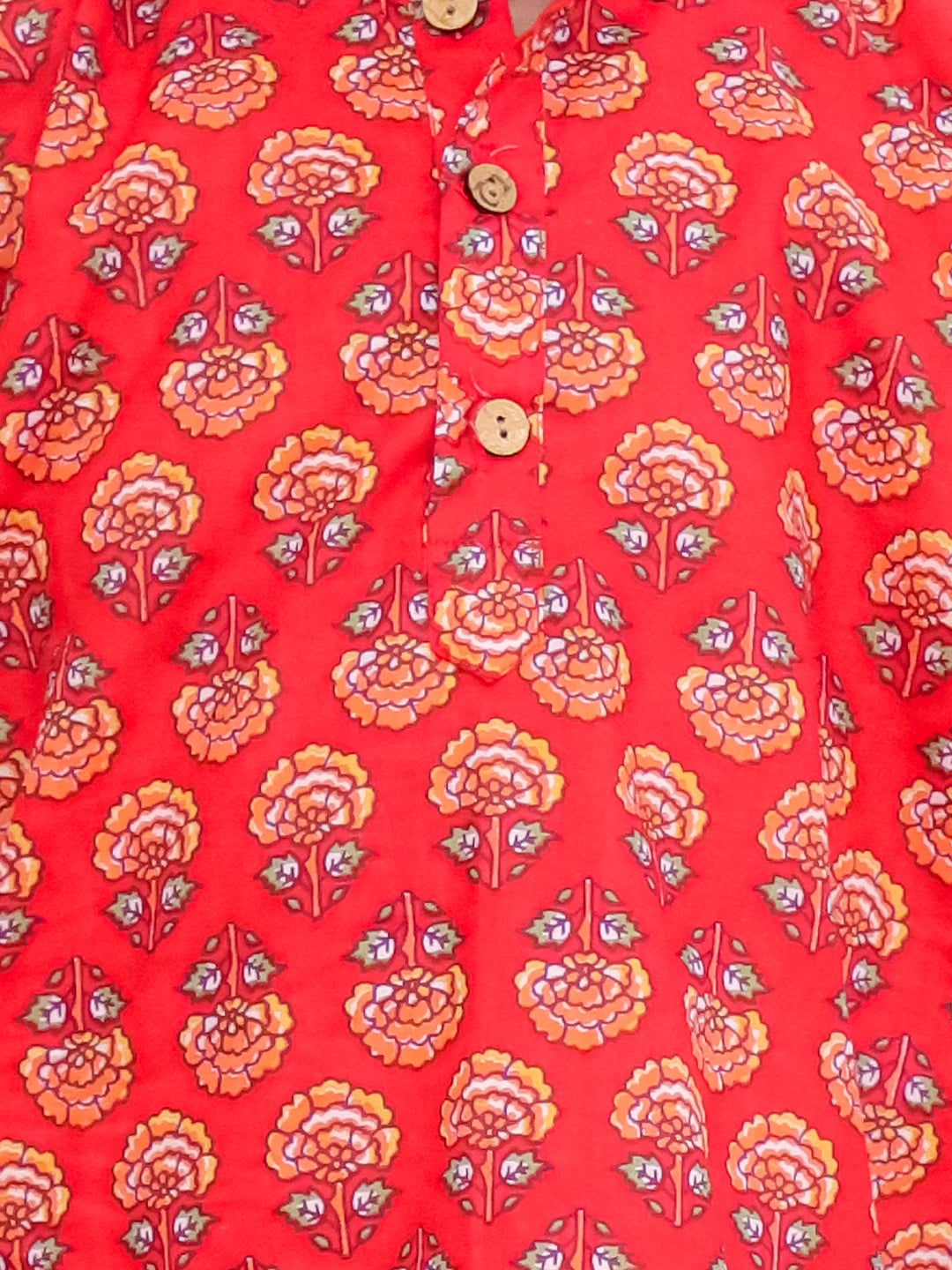 BownBee Festive Lehenga Choli & Kurta Pajama Sibling Set