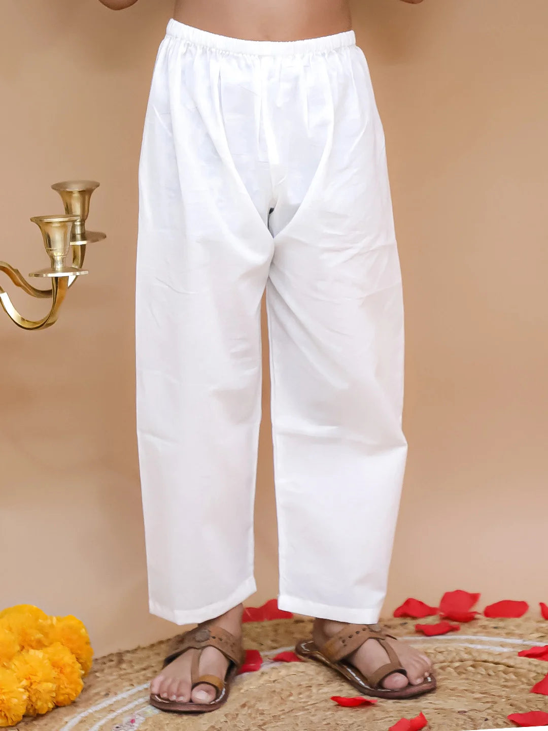 BownBee Full Sleeve Cotton Kurta Pajama Set For Boys