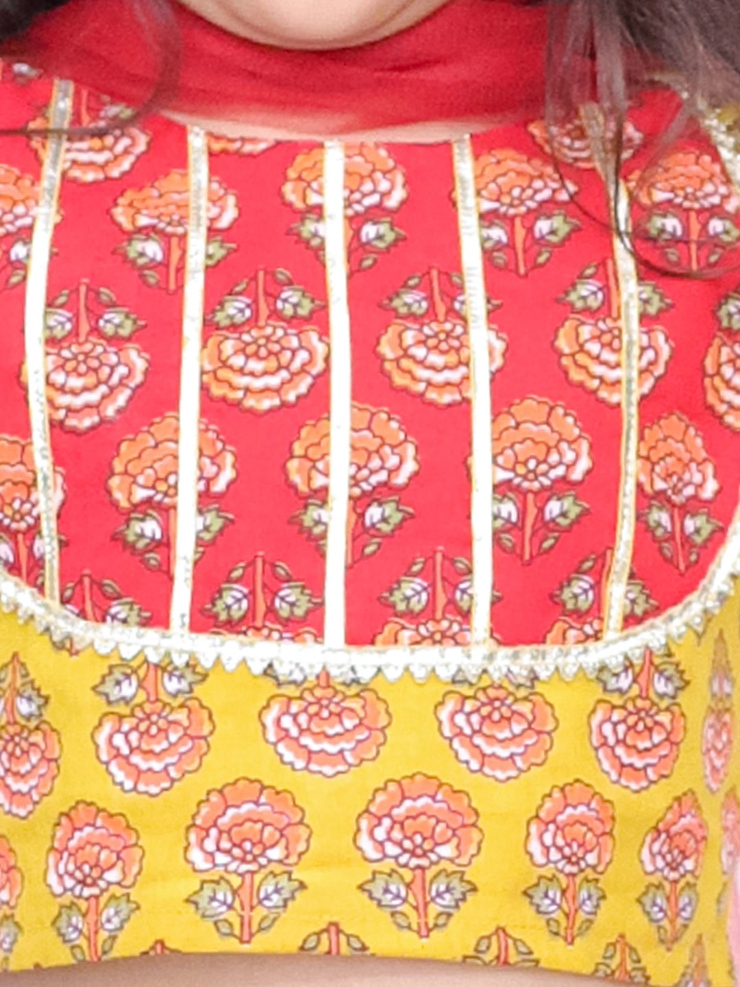 BownBee Festive Lehenga Choli & Kurta Pajama Sibling Set