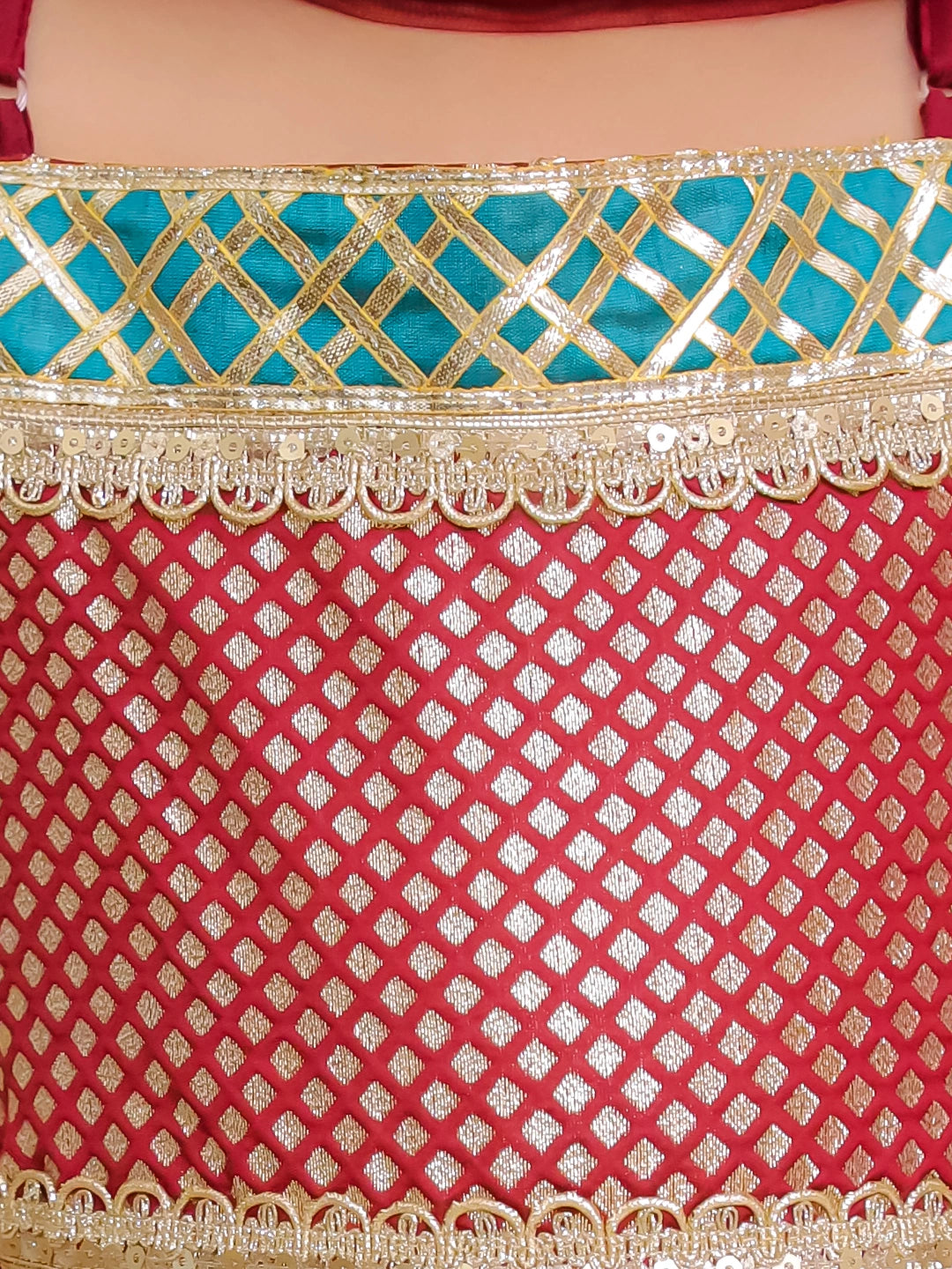 BownBee Ethnic Sleeveless Anarkali Suit With Dupatta Set For Girls