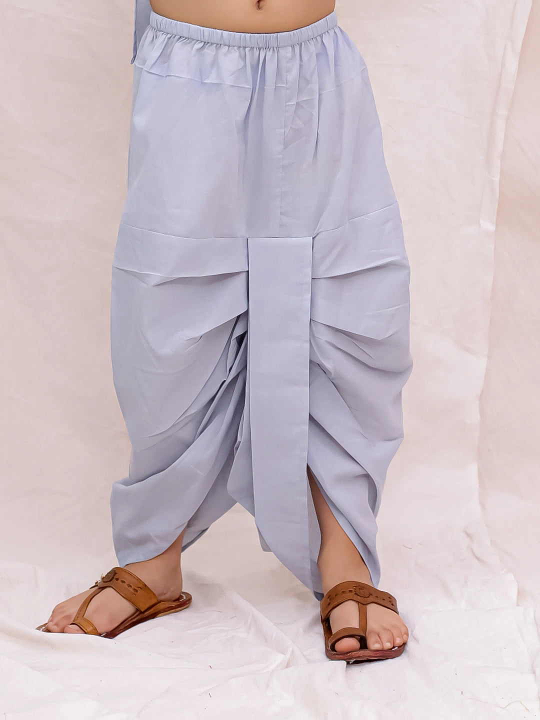 BownBee Fullsleeves Kurta Dhoti Set For Boys - Yellow