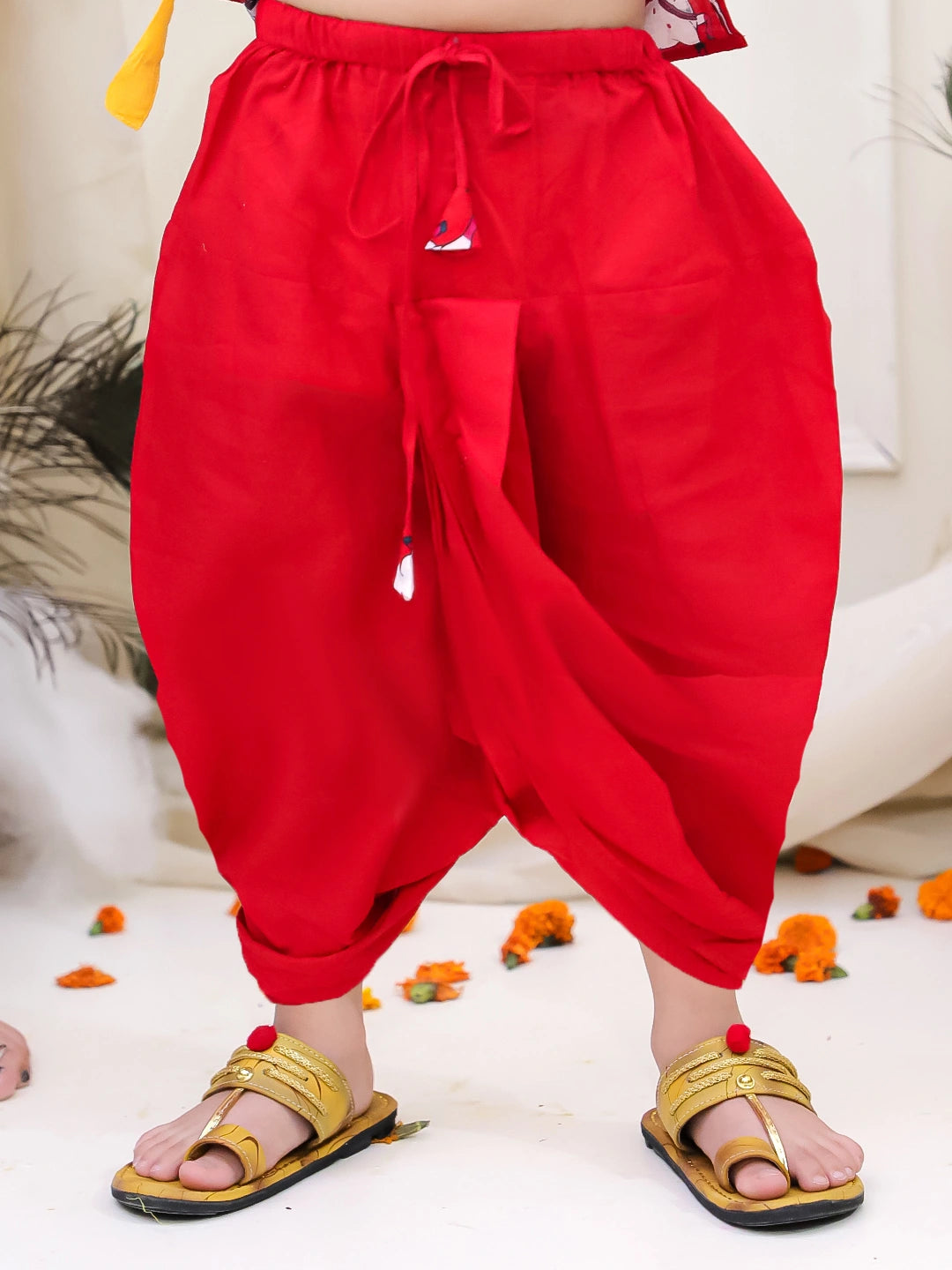 BownBee Full Sleeve Pure Cotton Kurta Dhoti for Boys