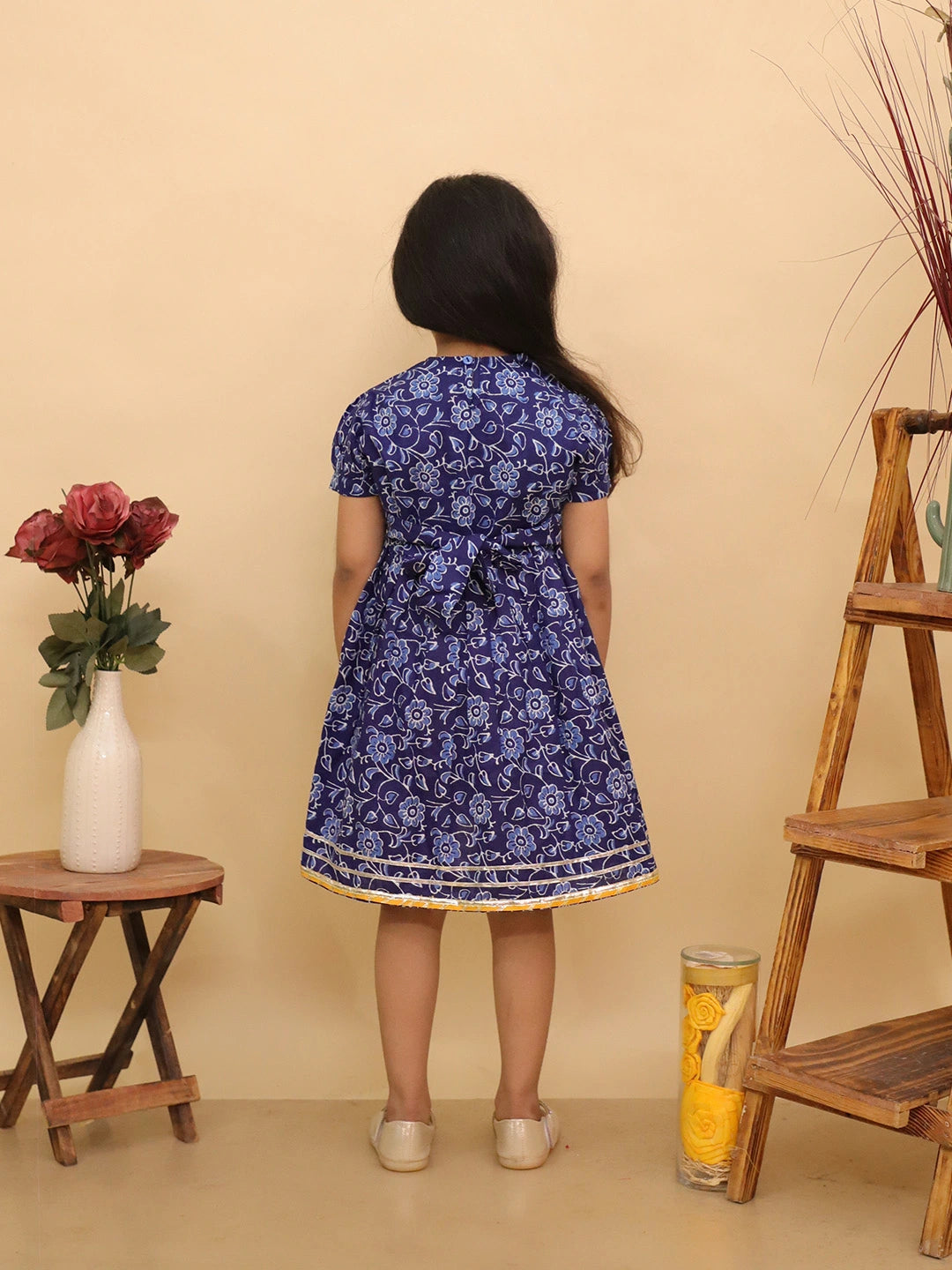 BownBee Pure Cotton Angrakha Dress For Girls