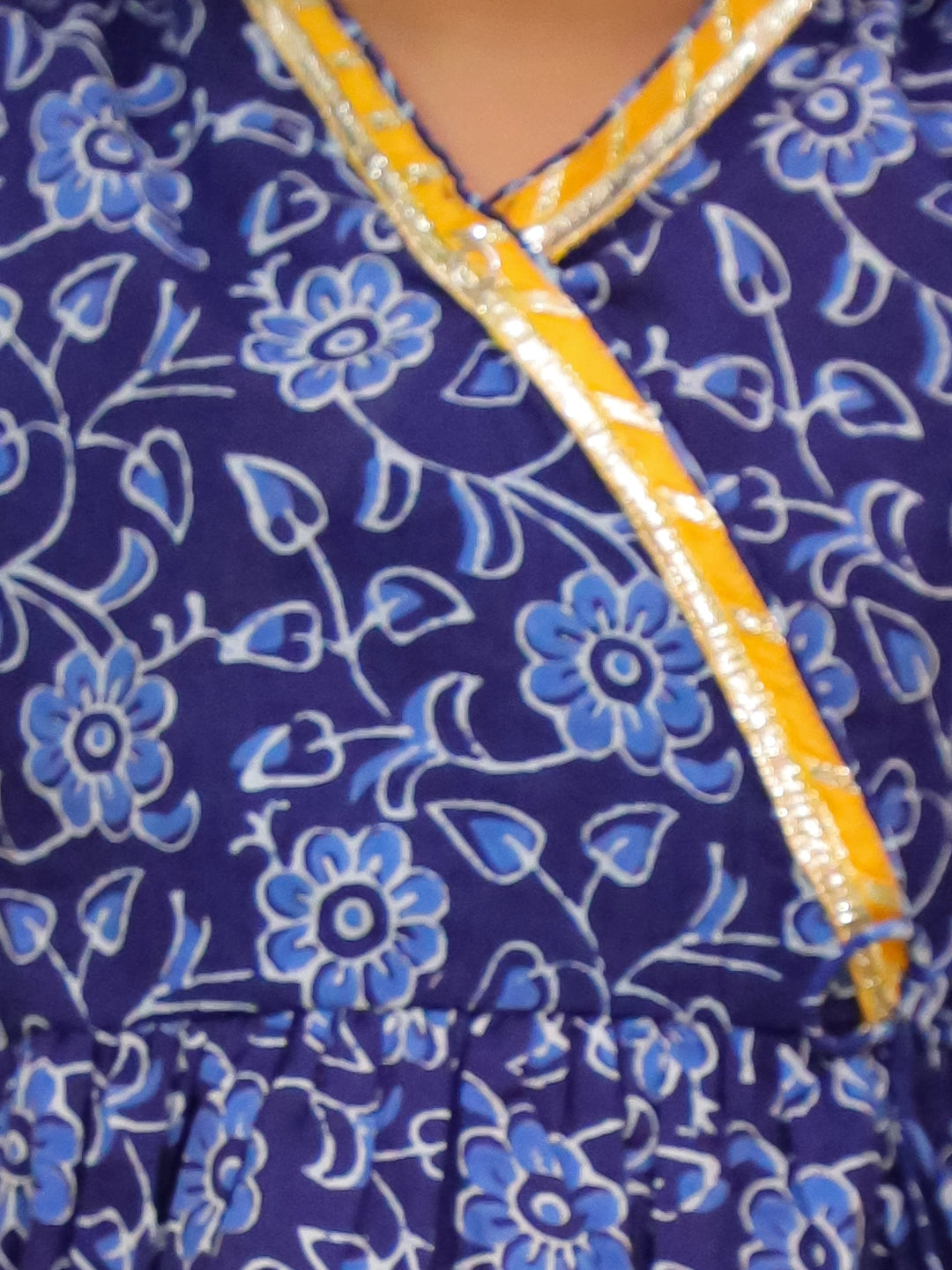 BownBee Pure Cotton Angrakha Dress For Girls
