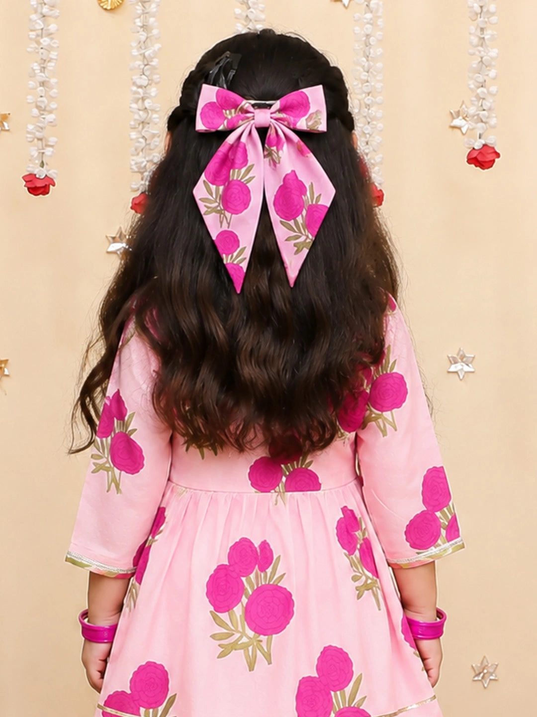BownBee Bow Hair rubber band/Hair Tie For Girls