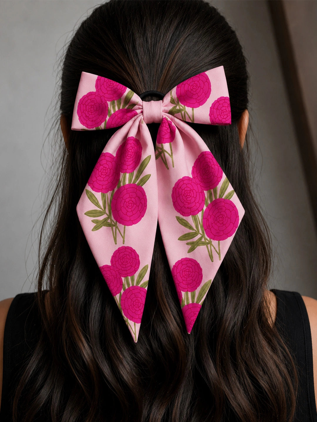 BownBee Bow Hair rubber band/Hair Tie For Girls