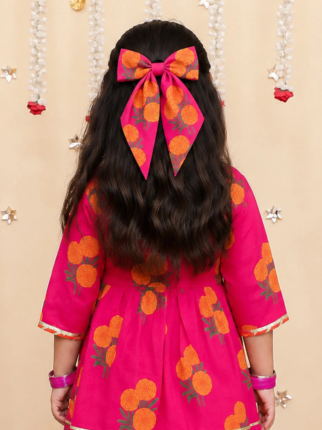 BownBee Bow Hair rubber band/Hair Tie For Girls