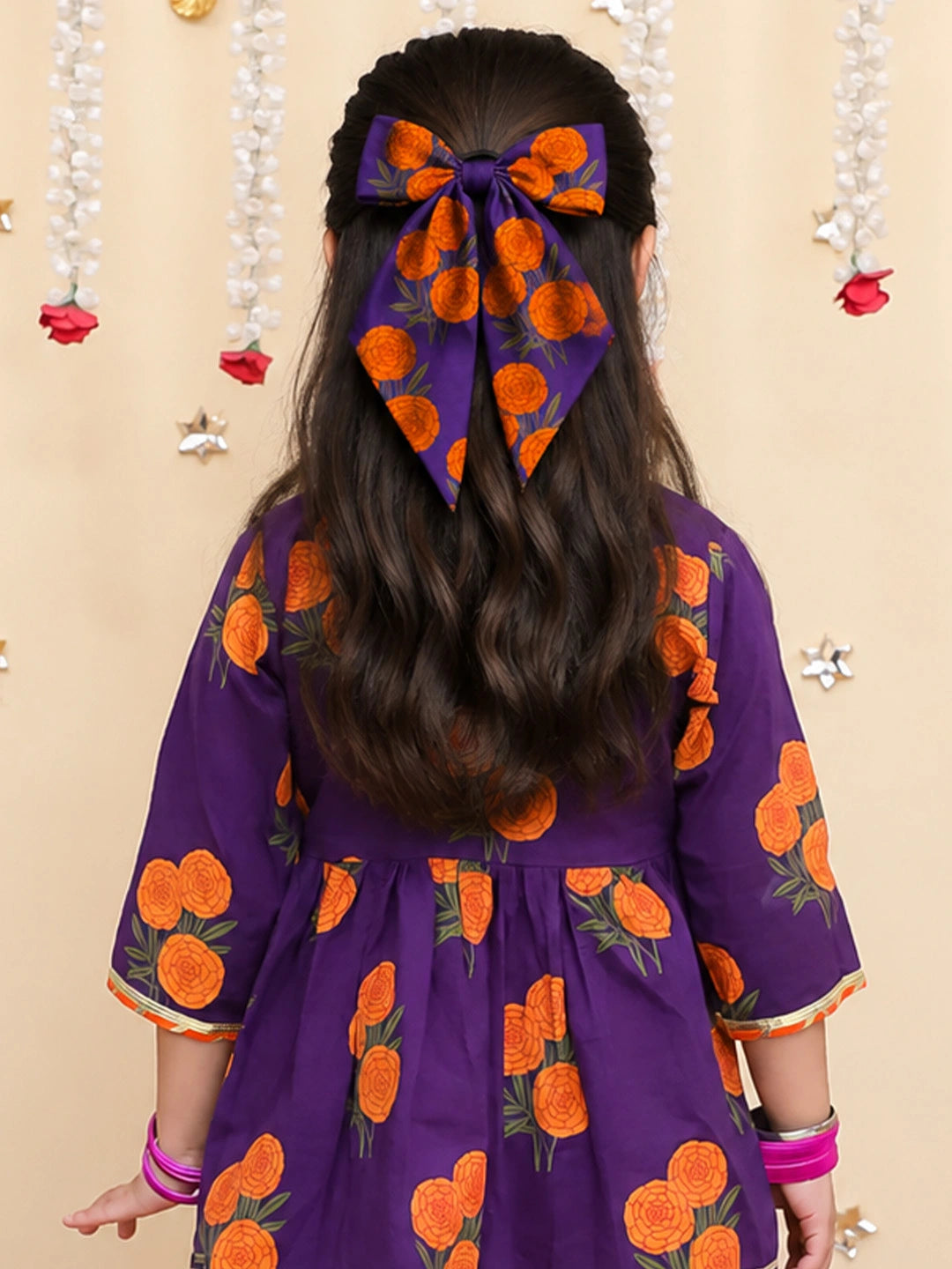 BownBee Bow Hair rubber band/Hair Tie For Girls
