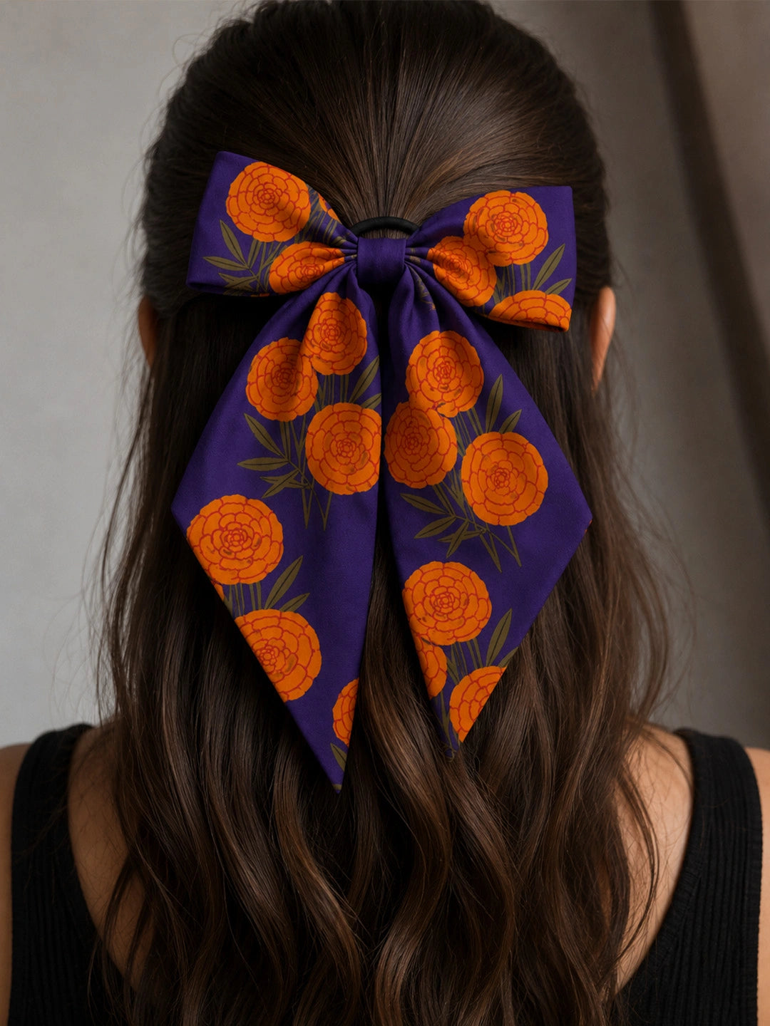 BownBee Bow Hair rubber band/Hair Tie For Girls