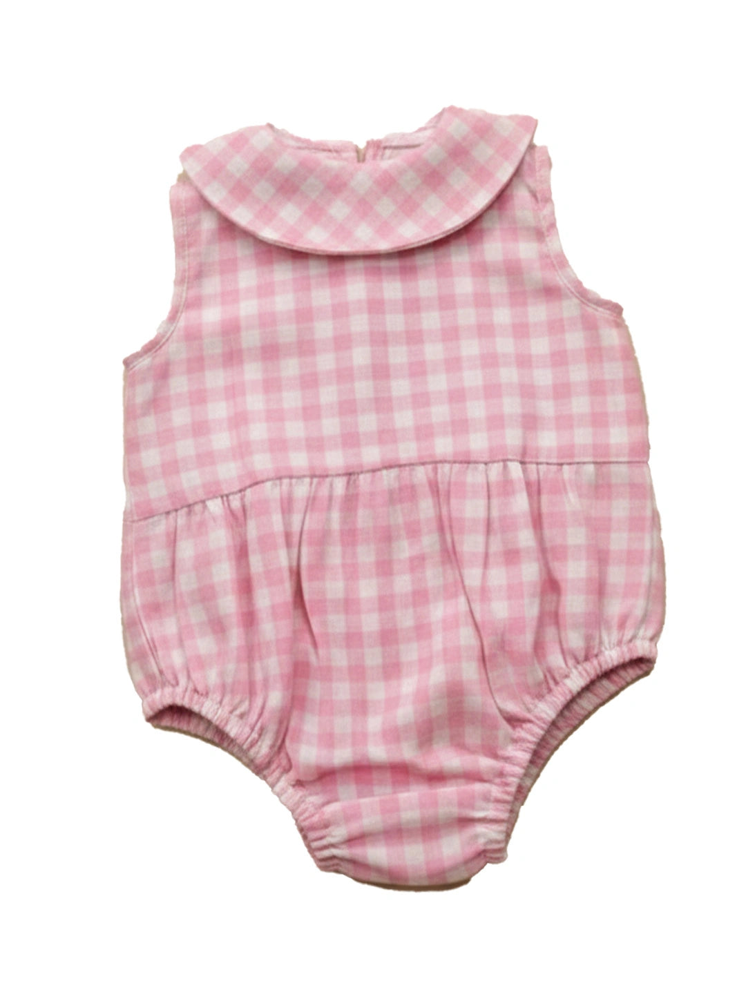 BownBee Pure Cotton Rompers With Hairband For Infants- Pink