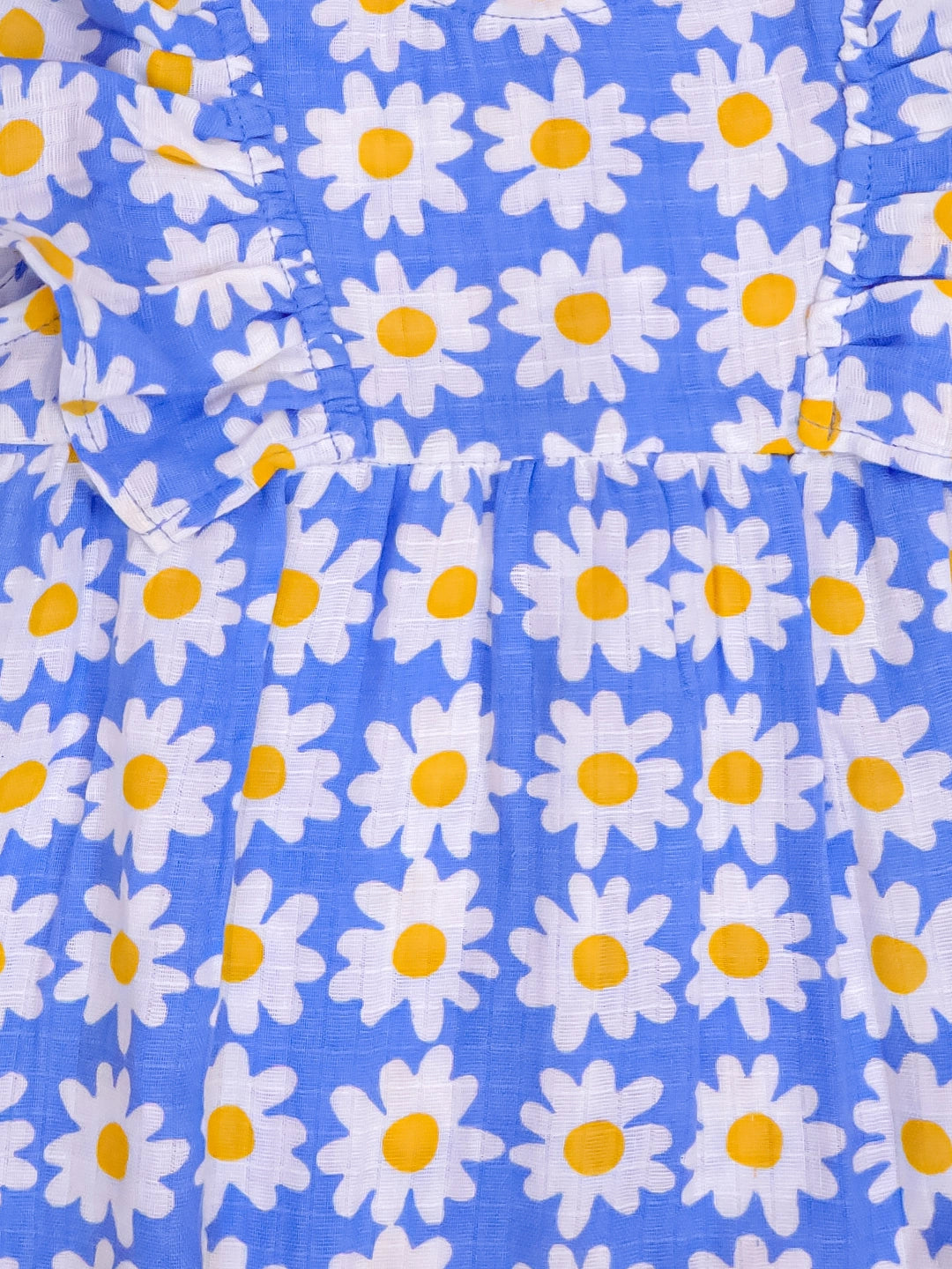 BownBee Pure Cotton Rompers For Infants- Blue