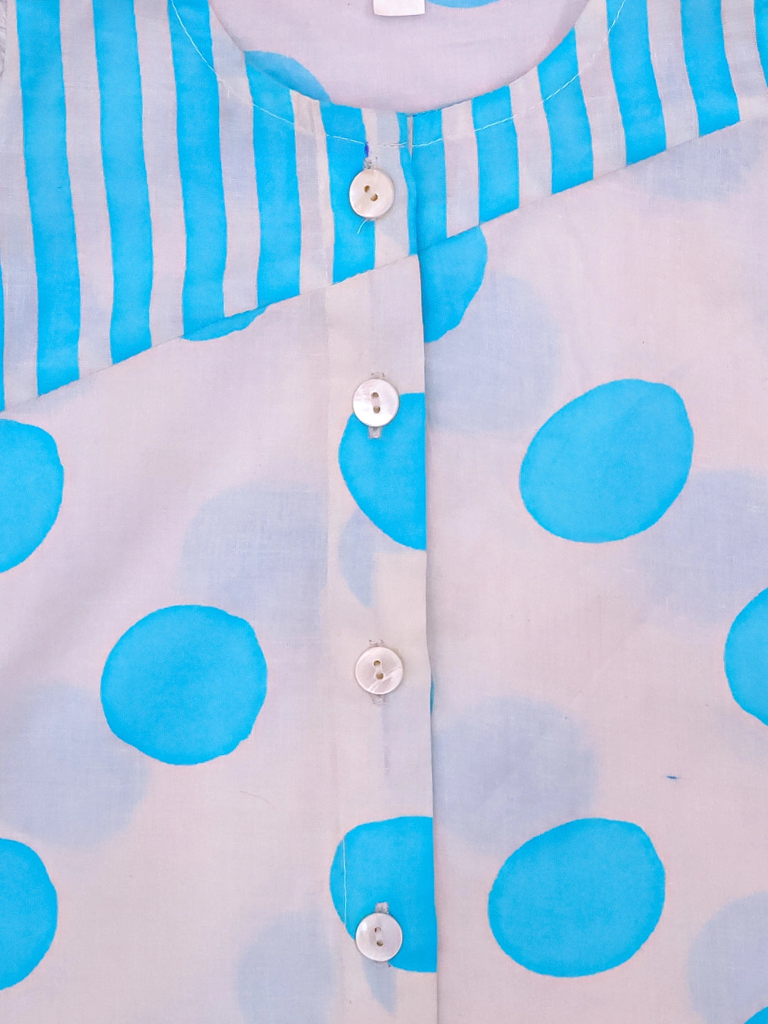 BownBee Pure Cotton Polka Dot Tunic With Harrem For Infant Girls