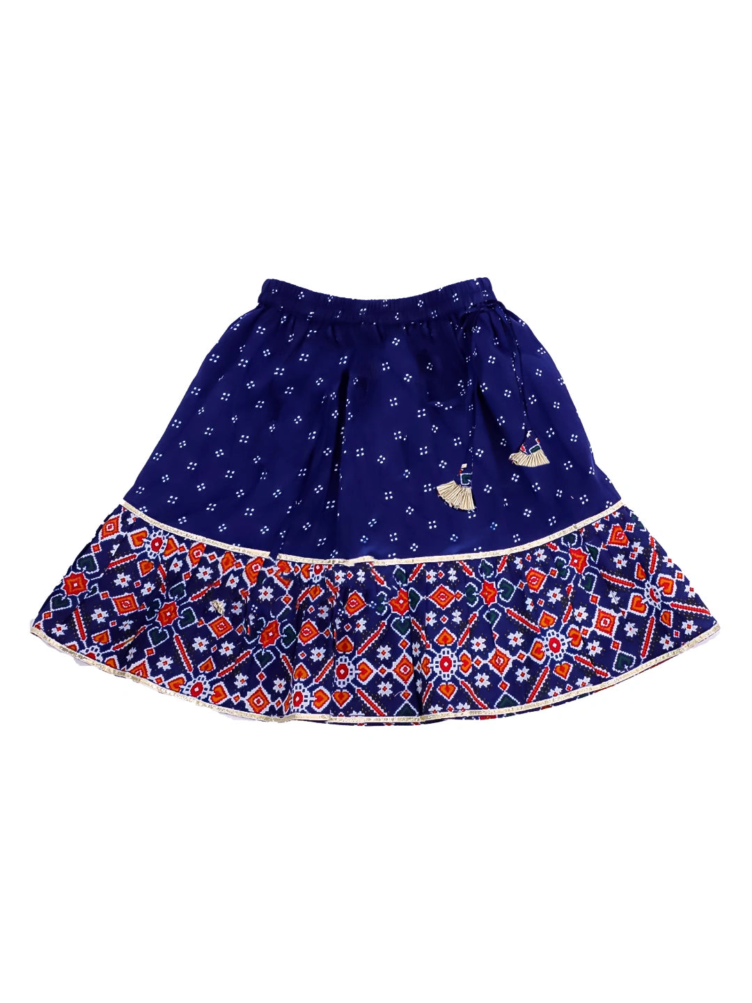 BownBee Festive Lehenga Choli & Dhoti Kurta Sibling Set