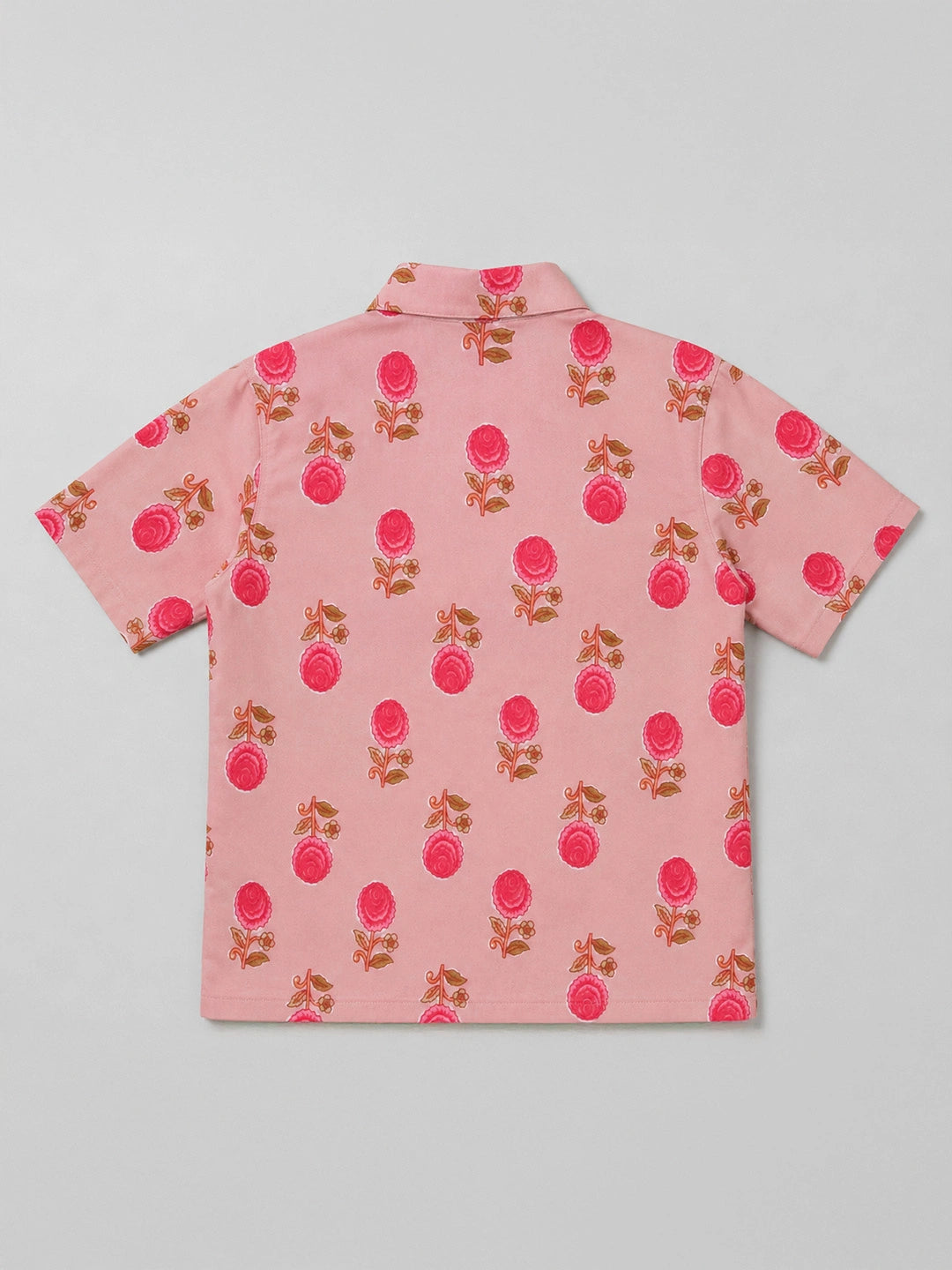 BownBee Pure Cotton Half Sleeves Shirt For Infant Boys