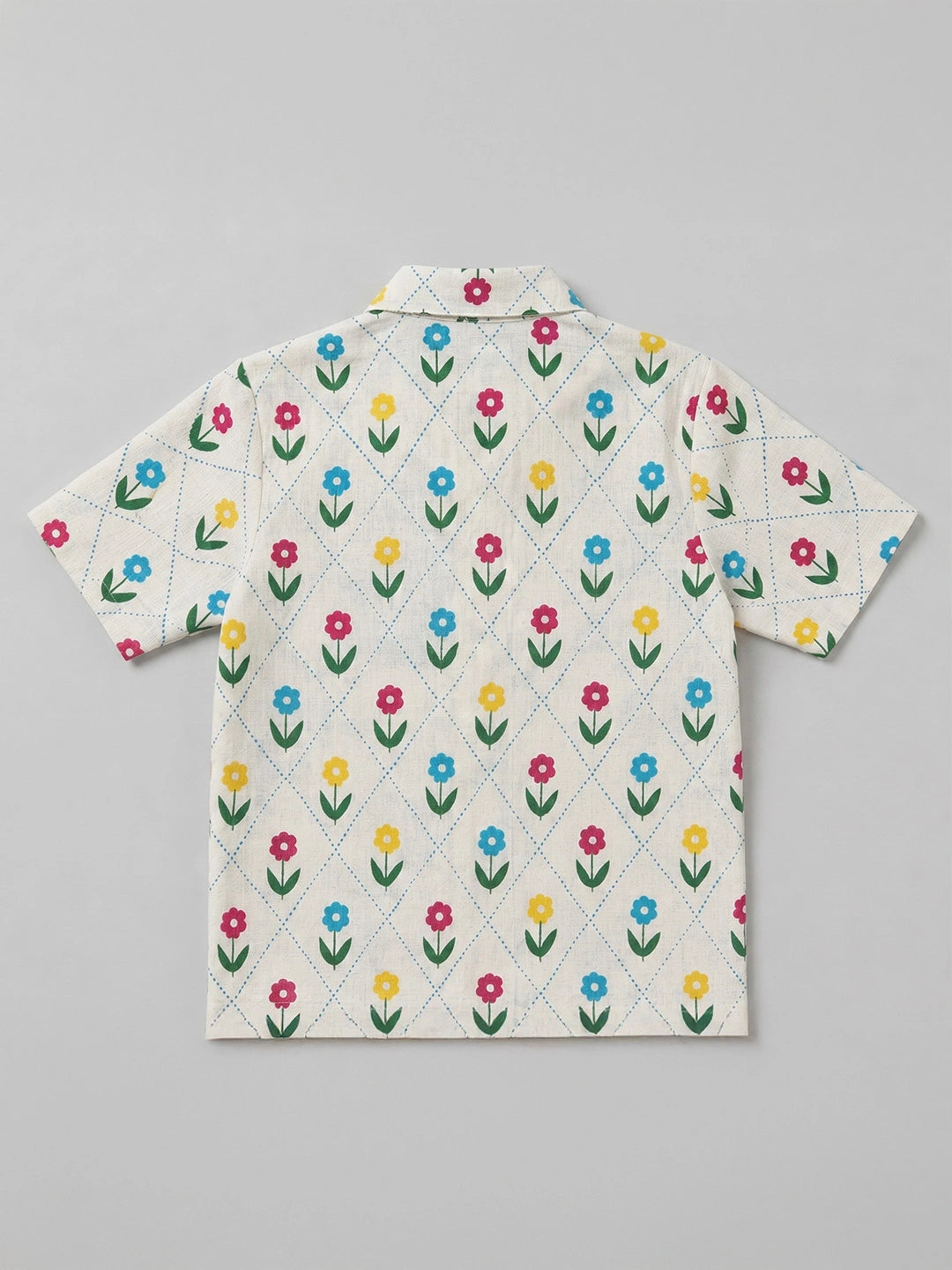 BownBee Pure Cotton Half Sleeves Shirt For Infant Boys