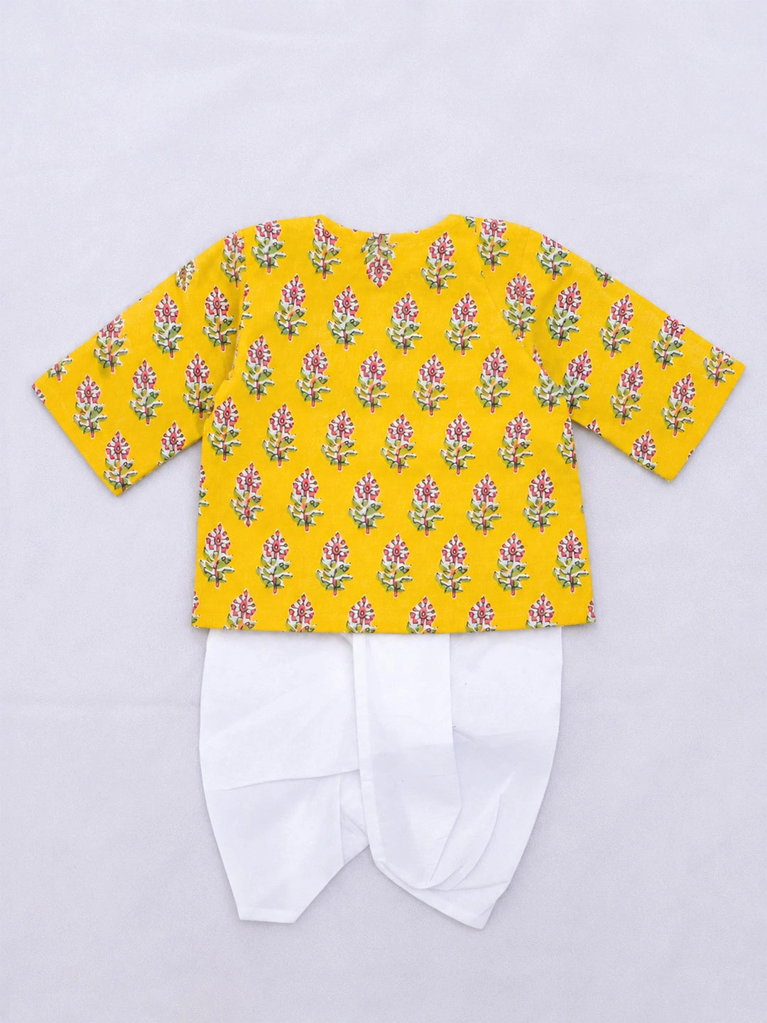 BownBee Full Sleeve Pure Cotton Kurta Dhoti