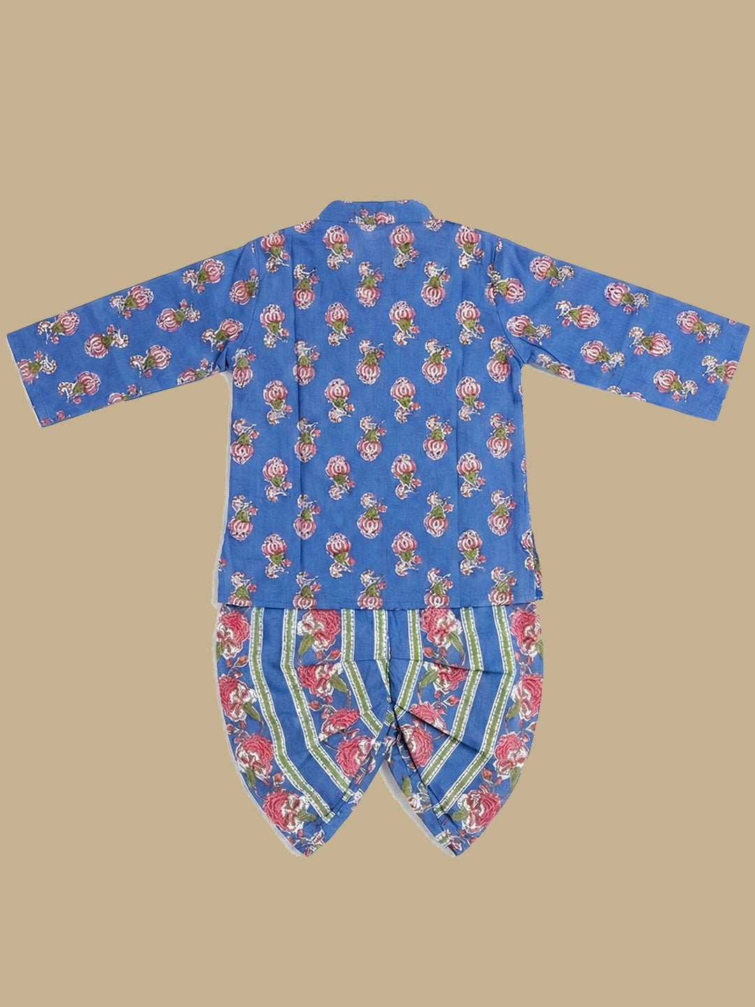 BownBee Pure Cotton Dhoti Kurta Set For Infant Boys