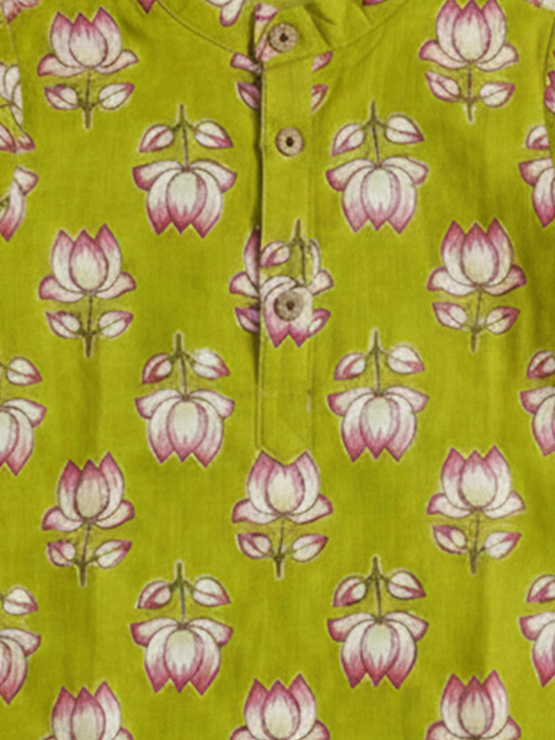 BownBee Pure Cotton Dhoti Kurta Set For Infant Boys - Maroon