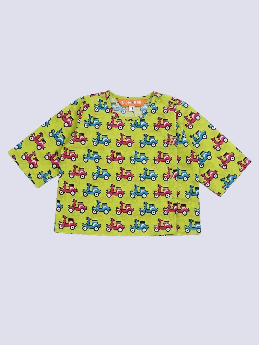 BownBee Full Sleeve Pure Cotton Kurta Dhoti