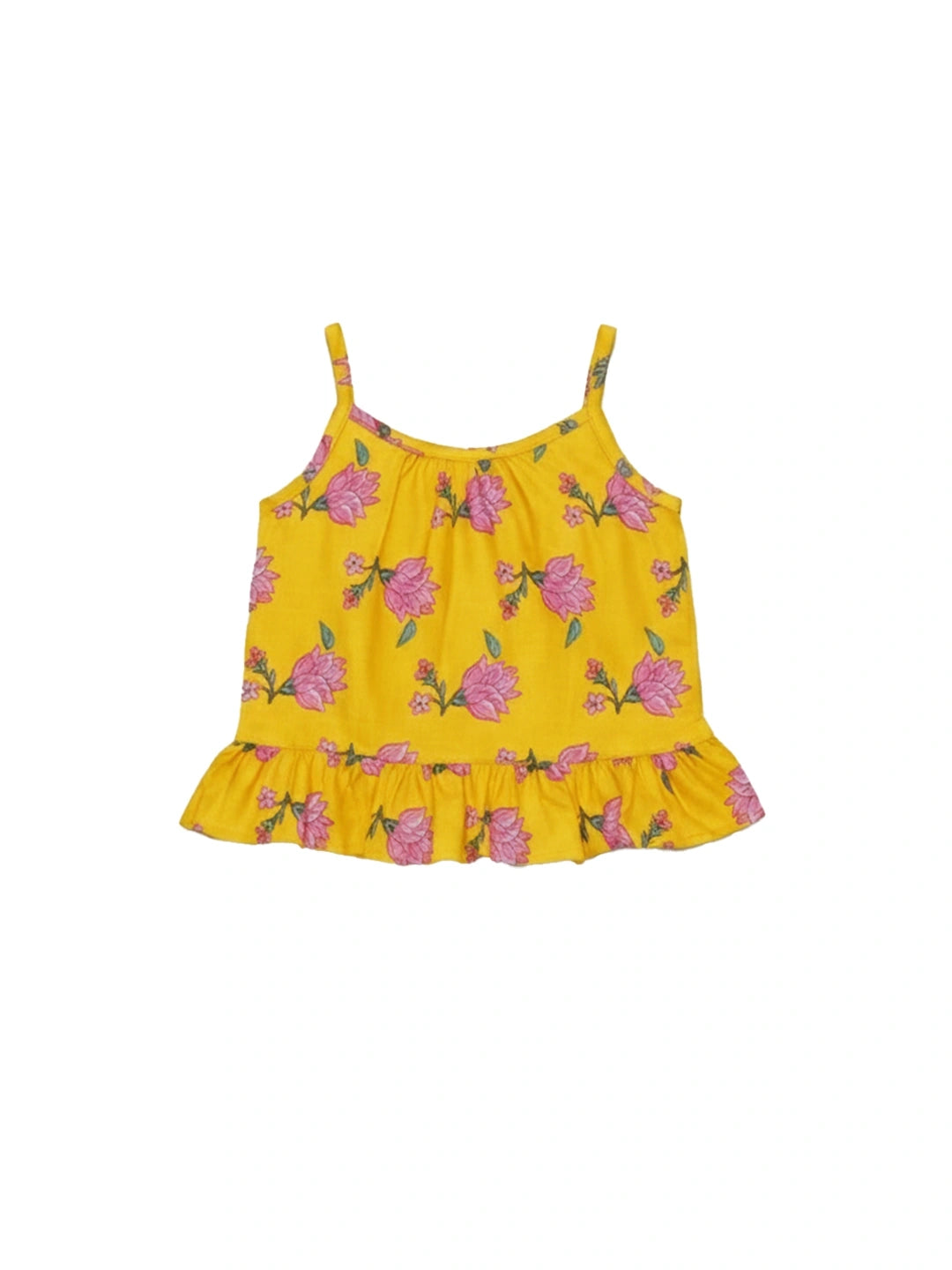BownBee Pure Cotton Top With Palazzo Set For Infants
