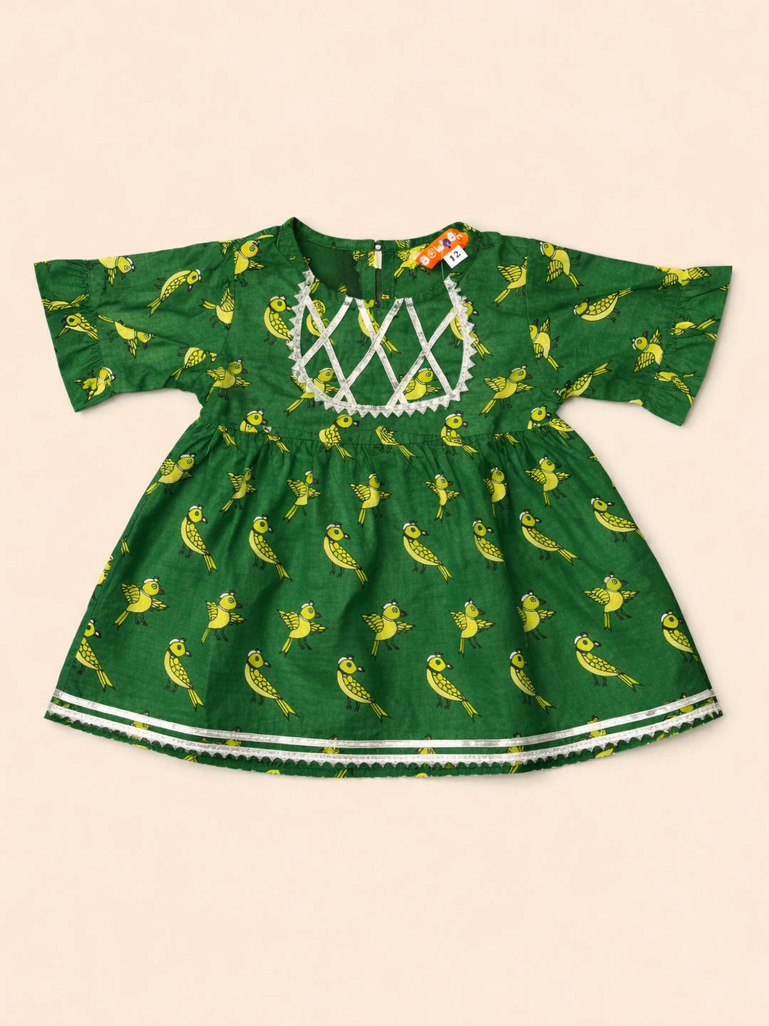 BownBee Quirky Printed lehenga Choli & dhoti kurta With Jacket Sibling Set