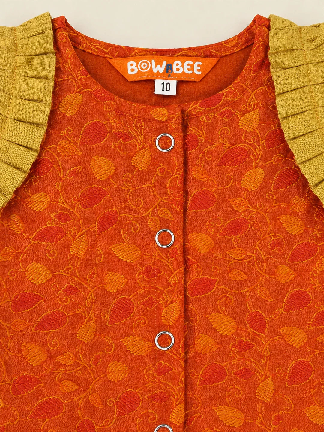 BownBee Sleeveless Silk Lehenga & Choli With Hairband For Infant Girls