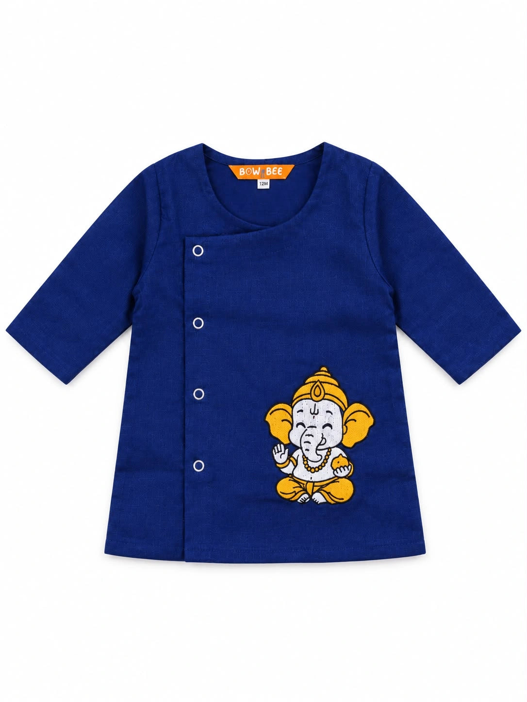 Bownbee Embroidered Kurta with Dhoti For Infant Boys