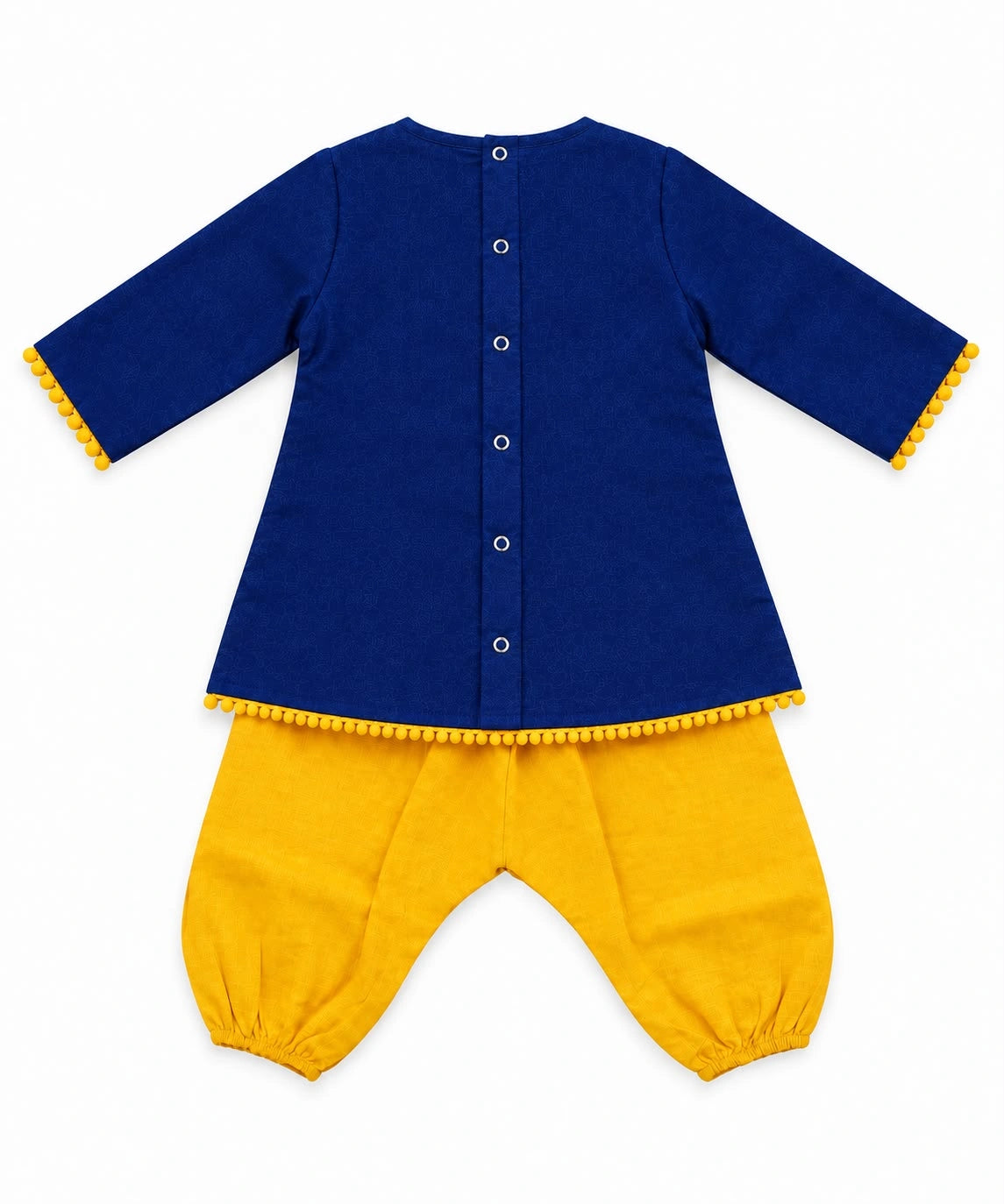 Bownbee Embroidered Kurti with Harem For Infant Girls