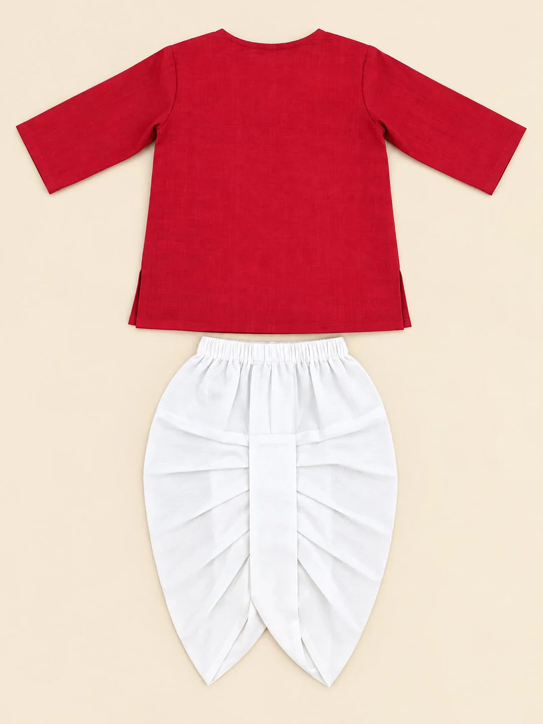 Bownbee Embroidered Kurta with Dhoti For Infant Boys