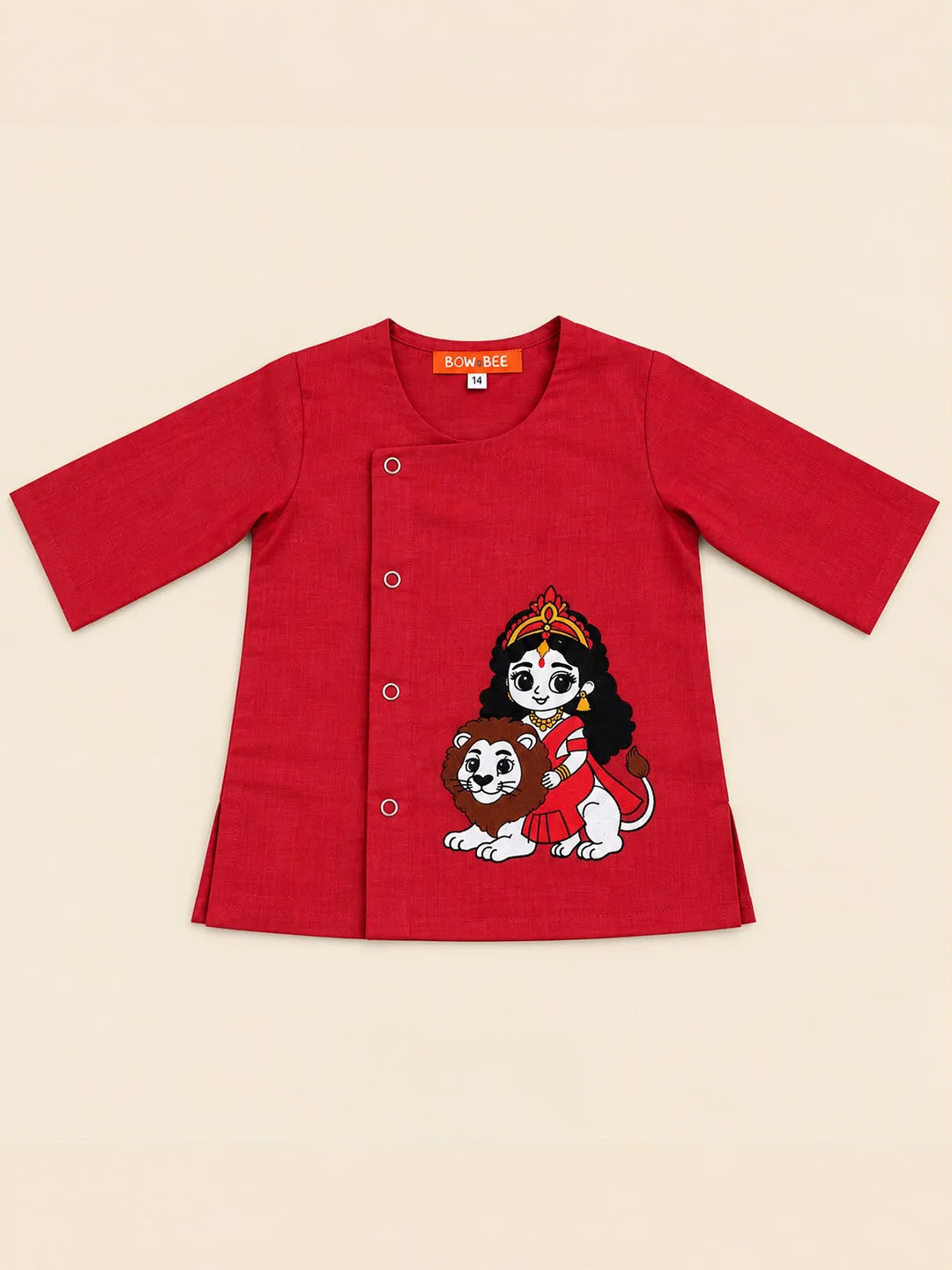 Bownbee Embroidered Kurta with Dhoti For Infant Boys