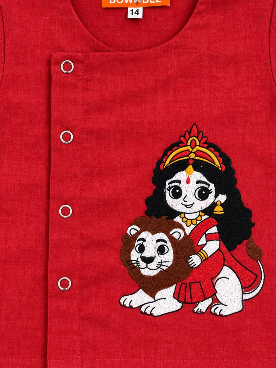 Bownbee Embroidered Kurta with Dhoti For Infant Boys