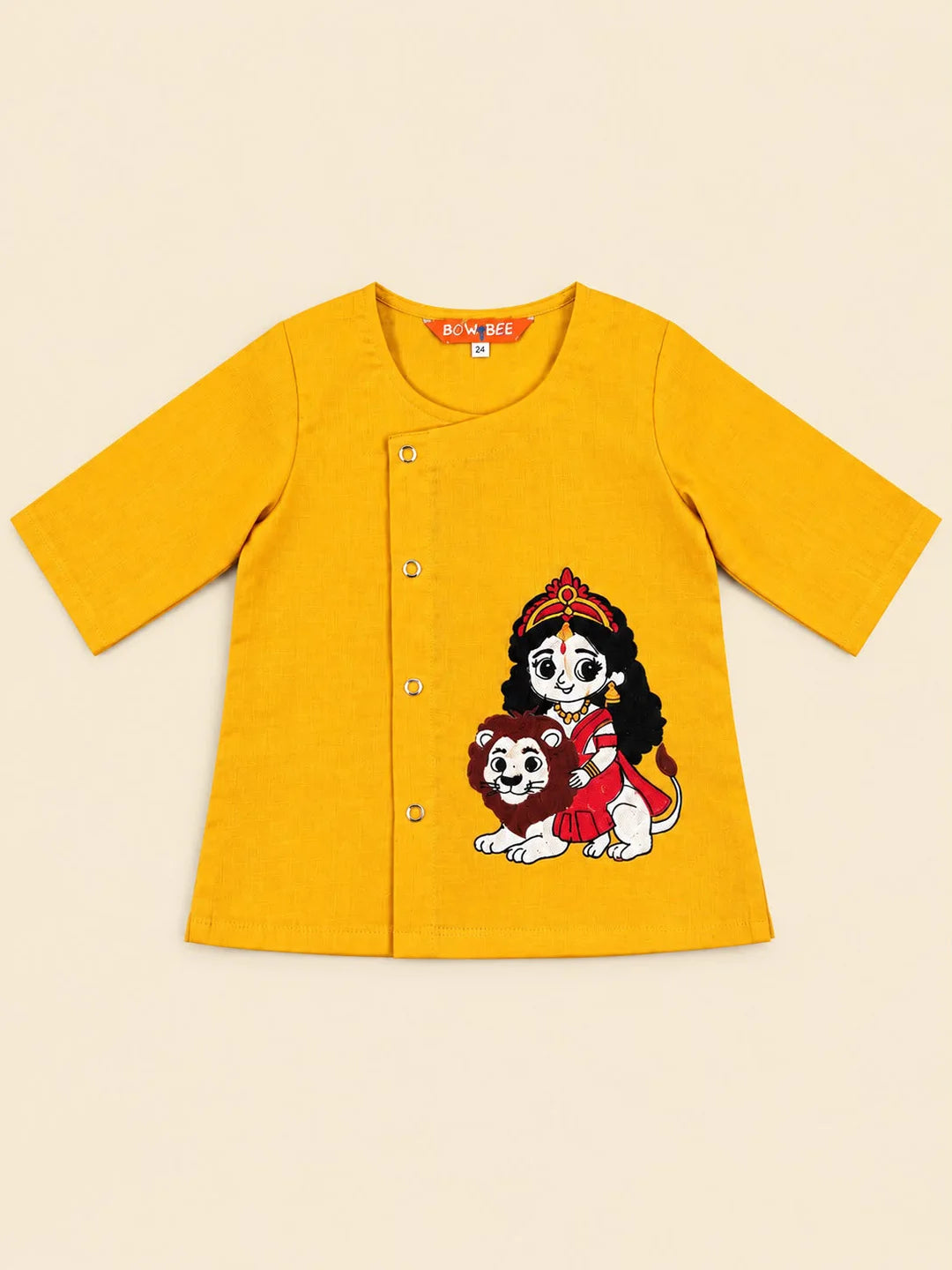 Bownbee Embroidered Kurta with Dhoti For Infant Boys