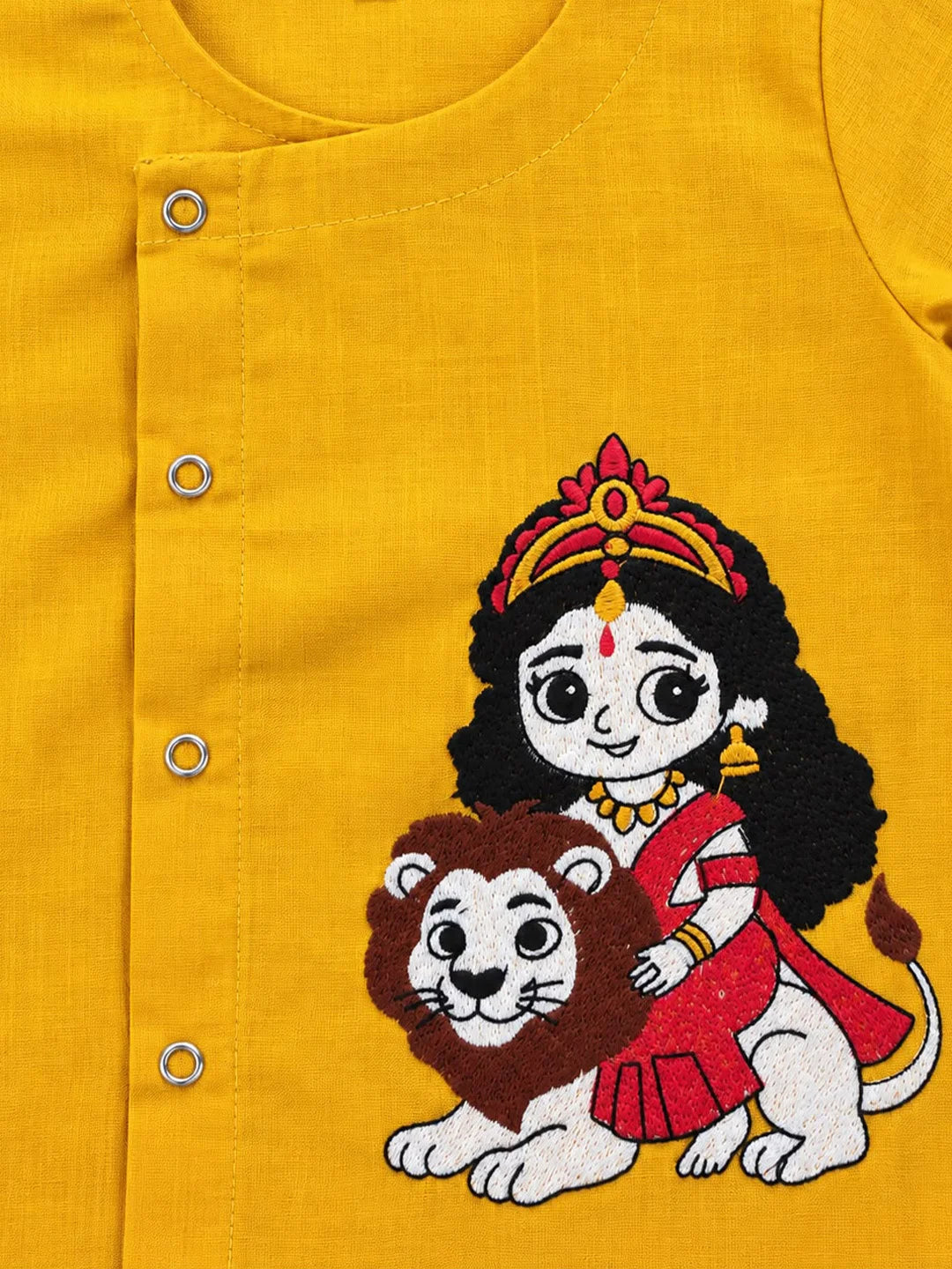Bownbee Embroidered Kurta with Dhoti For Infant Boys