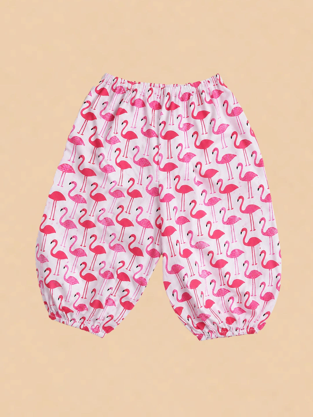 BownBee Full Sleeve Jhabla & Harem With Hairband For Girls