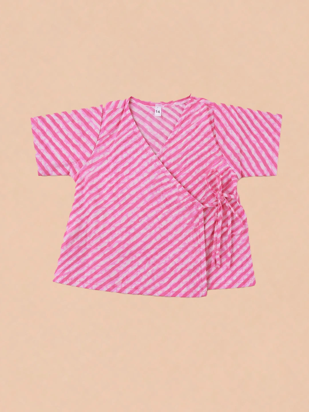 BownBee Half Sleeve Jhabla & Harem With Hairband For Girls