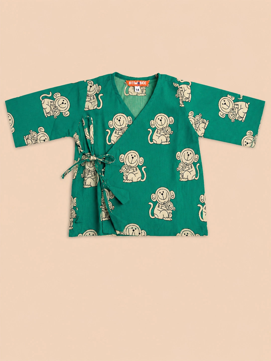 BownBee Full Sleeve Jhabla & Harem For Boys