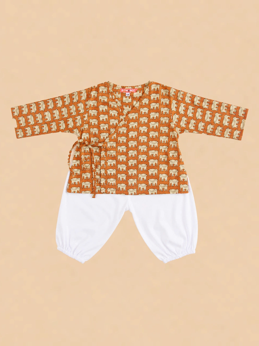 BownBee Full Sleeve Jhabla & Harem For Boys