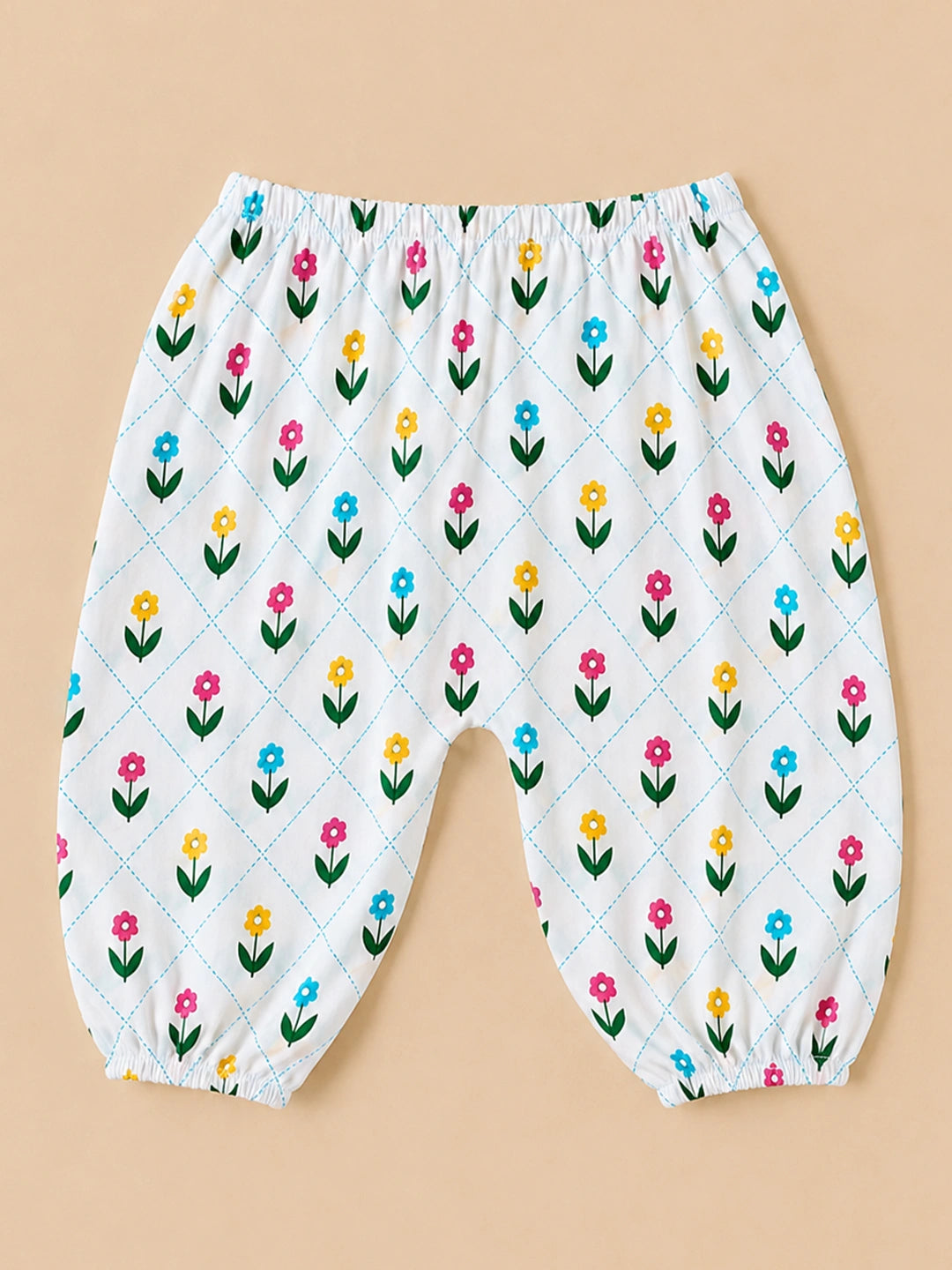 BownBee Full Sleeve Jhabla & Harem With Hairband For Girls
