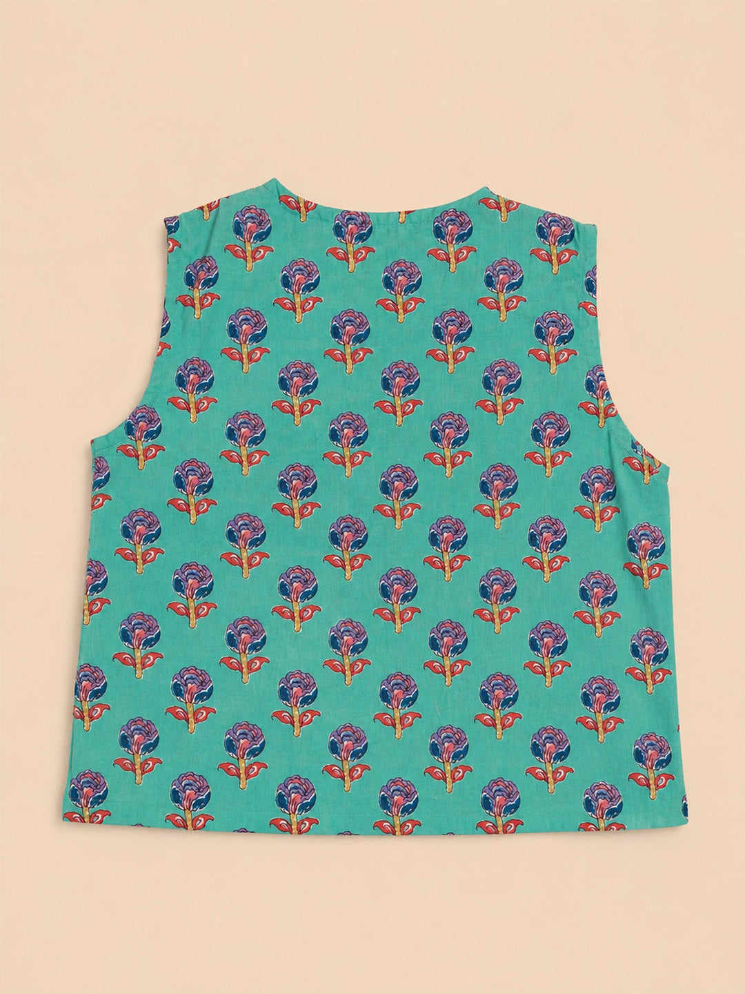 BownBee Sleeveless Jhabla & Shorts For Boys