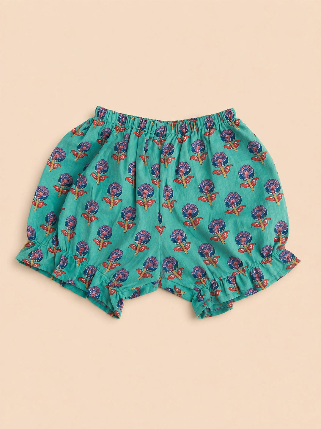 BownBee Sleeveless Jhabla & Shorts For Boys