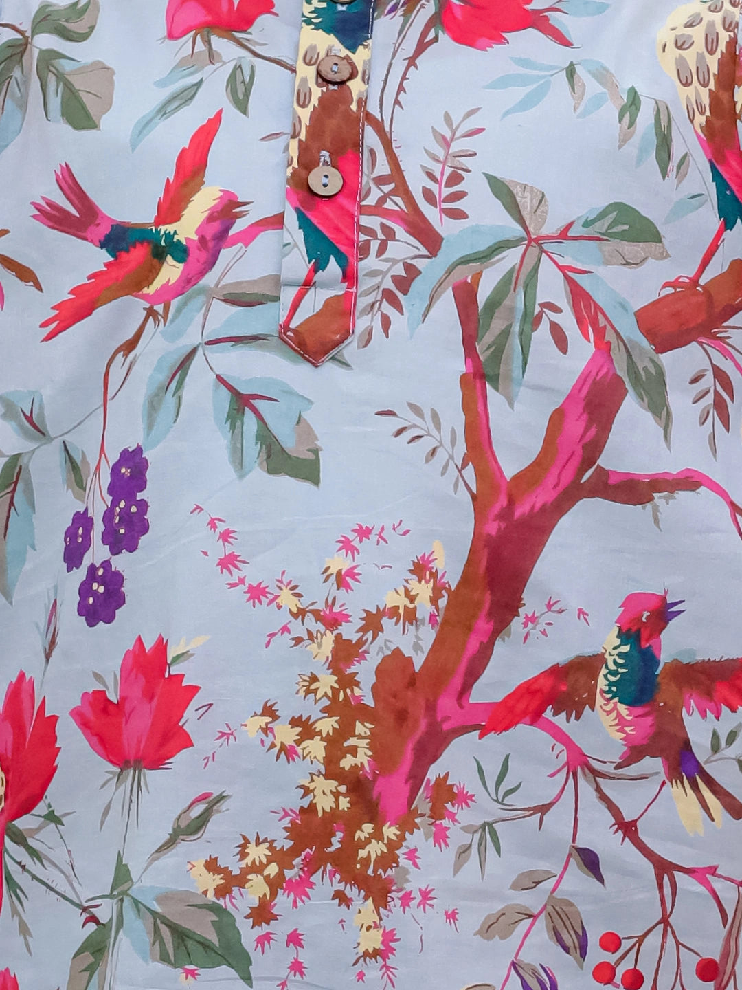 BownBee  Full Sleeves  Kurta Pajama Set For Boys - Blue