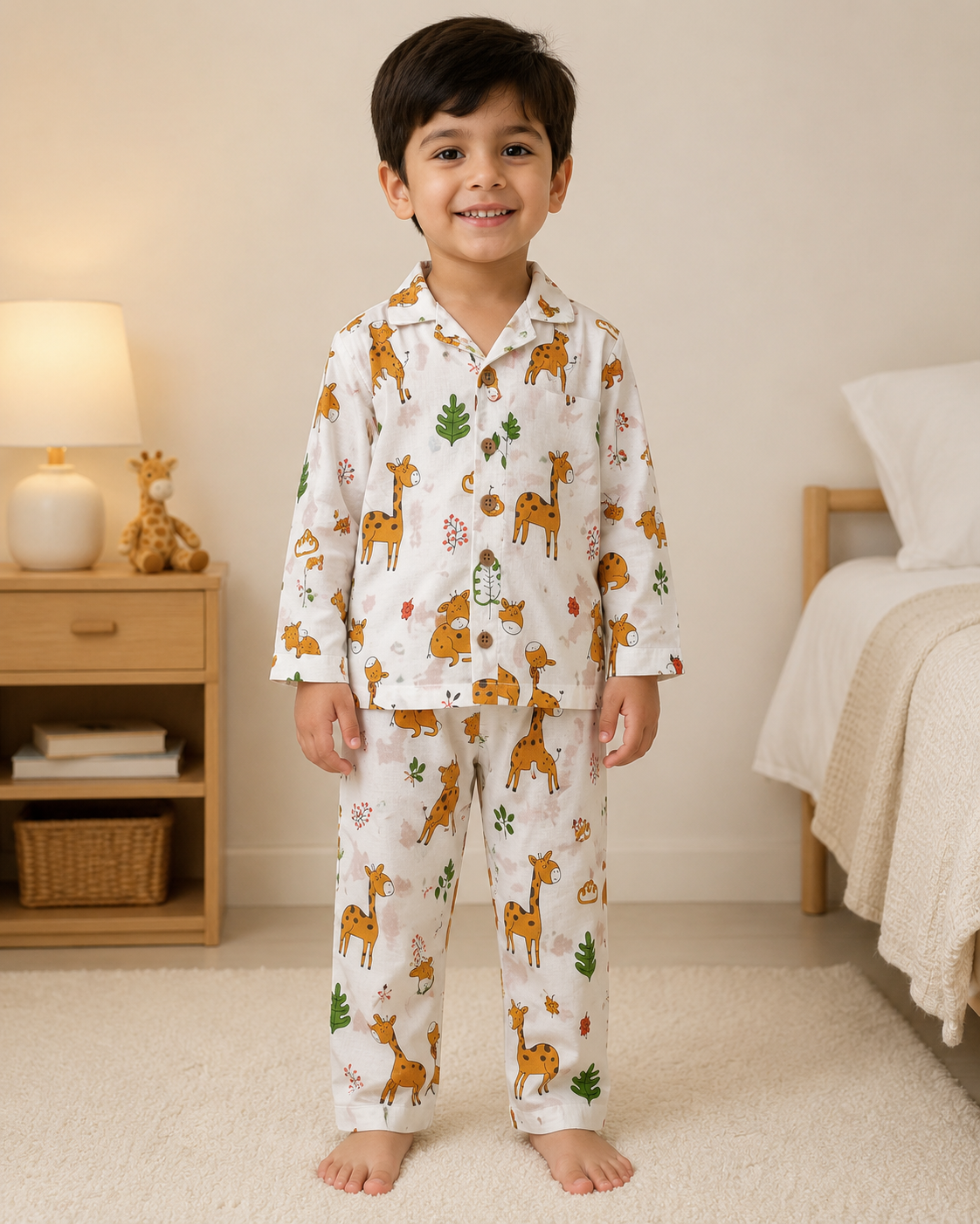 BownBee Pure Cotton Night Suits For Boys