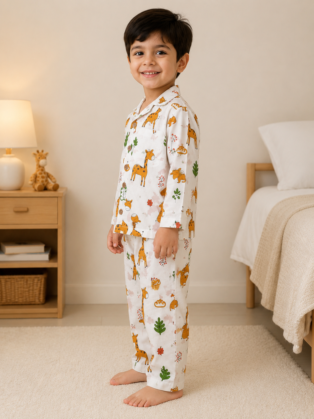 BownBee Pure Cotton Night Suits For Boys