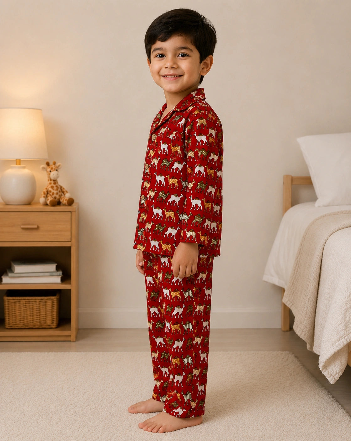 BownBee Pure Cotton Night Suits For Boys
